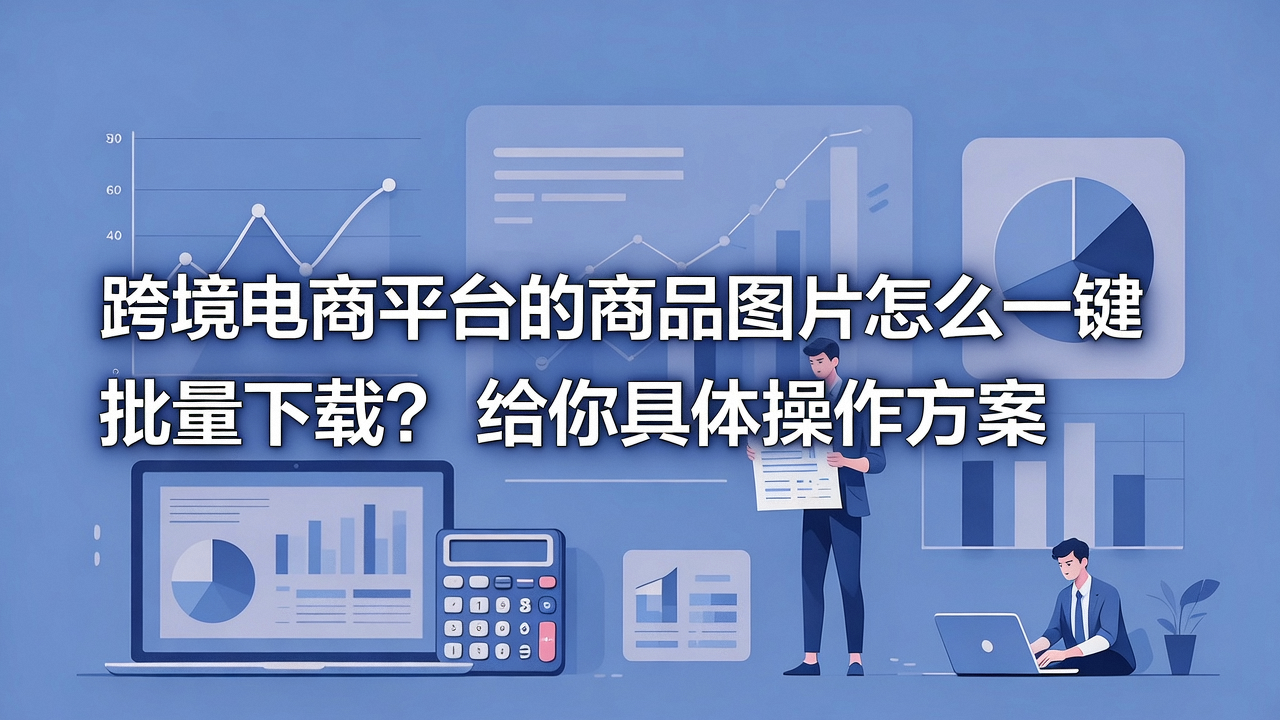 跨境电商平台的商品图片怎么一键批量下载?给你具体操作方案