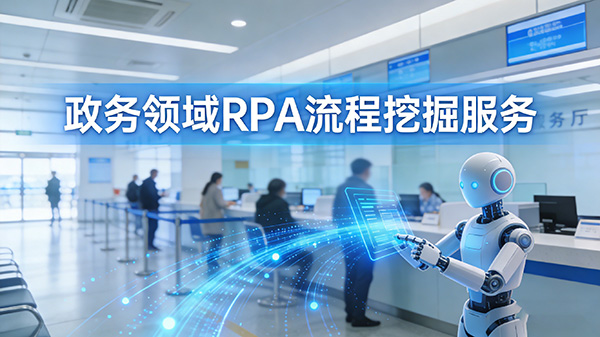政务领域RPA流程挖掘服务