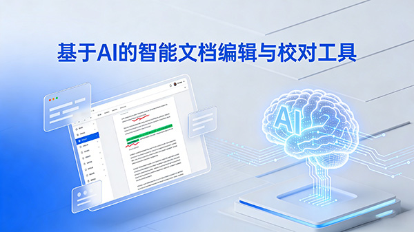 基于AI的智能文档编辑与校对工具