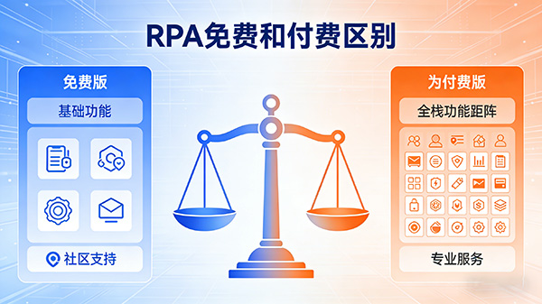 RPA免费和付费区别