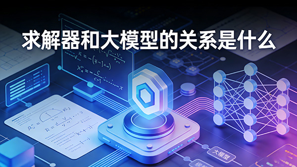 求解器和大模型的关系是什么