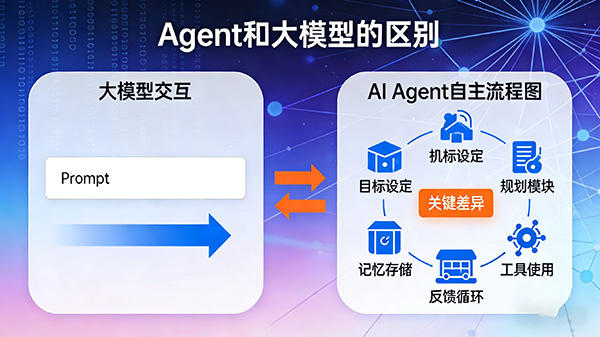 Agent和大模型的区别