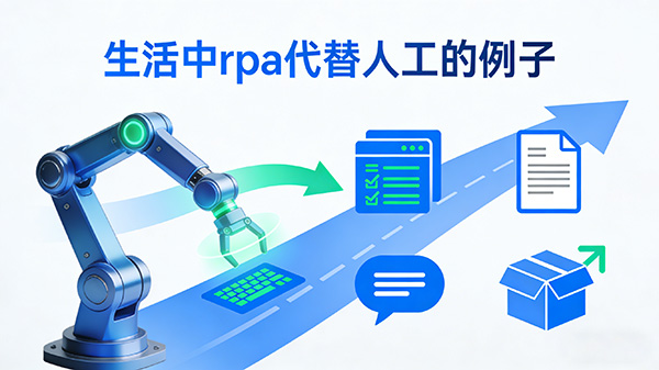 生活中rpa代替人工的例子
