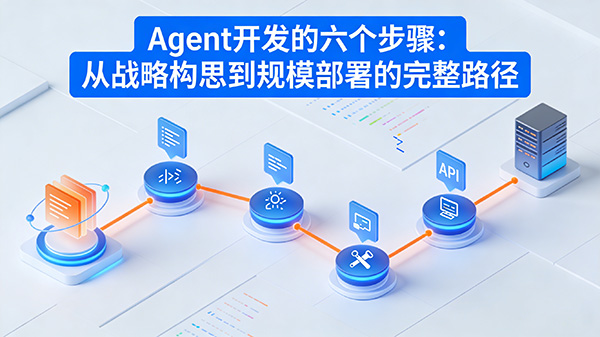 Agent开发的六个步骤:从战略构思到规模部署的完整路径