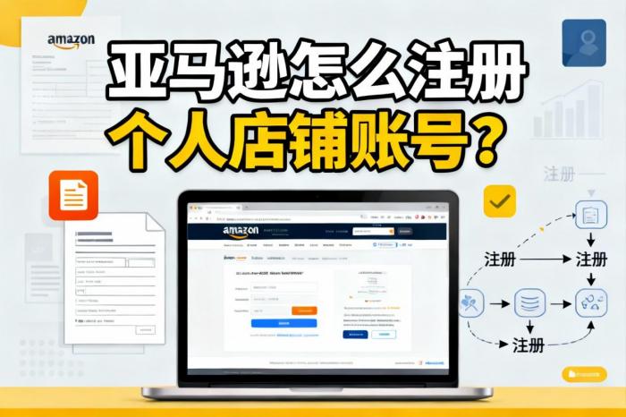 亚马逊怎么注册个人店铺账号