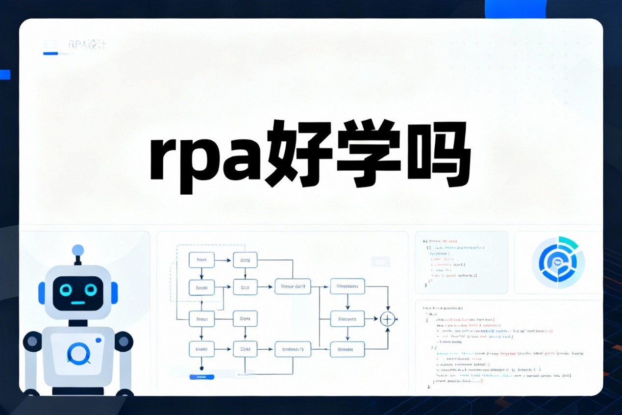 RPA好学吗？企业主快速上手指南