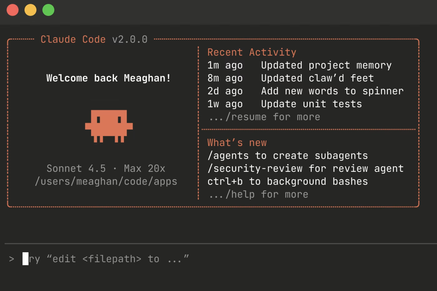 Clode code刚上线时的官方形象