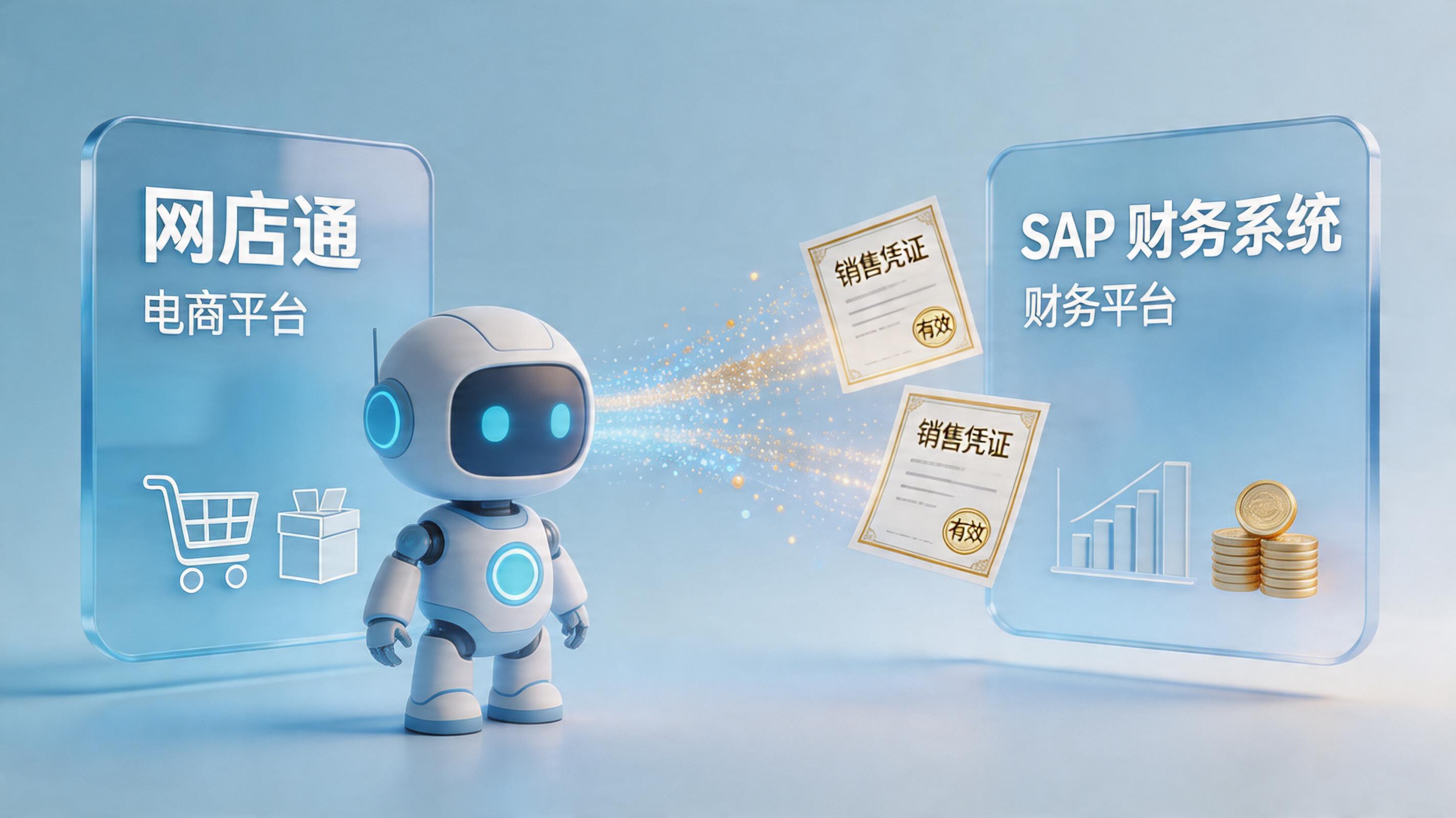 旺店通订单自动同步SAP 实在Agent助力凭证生成