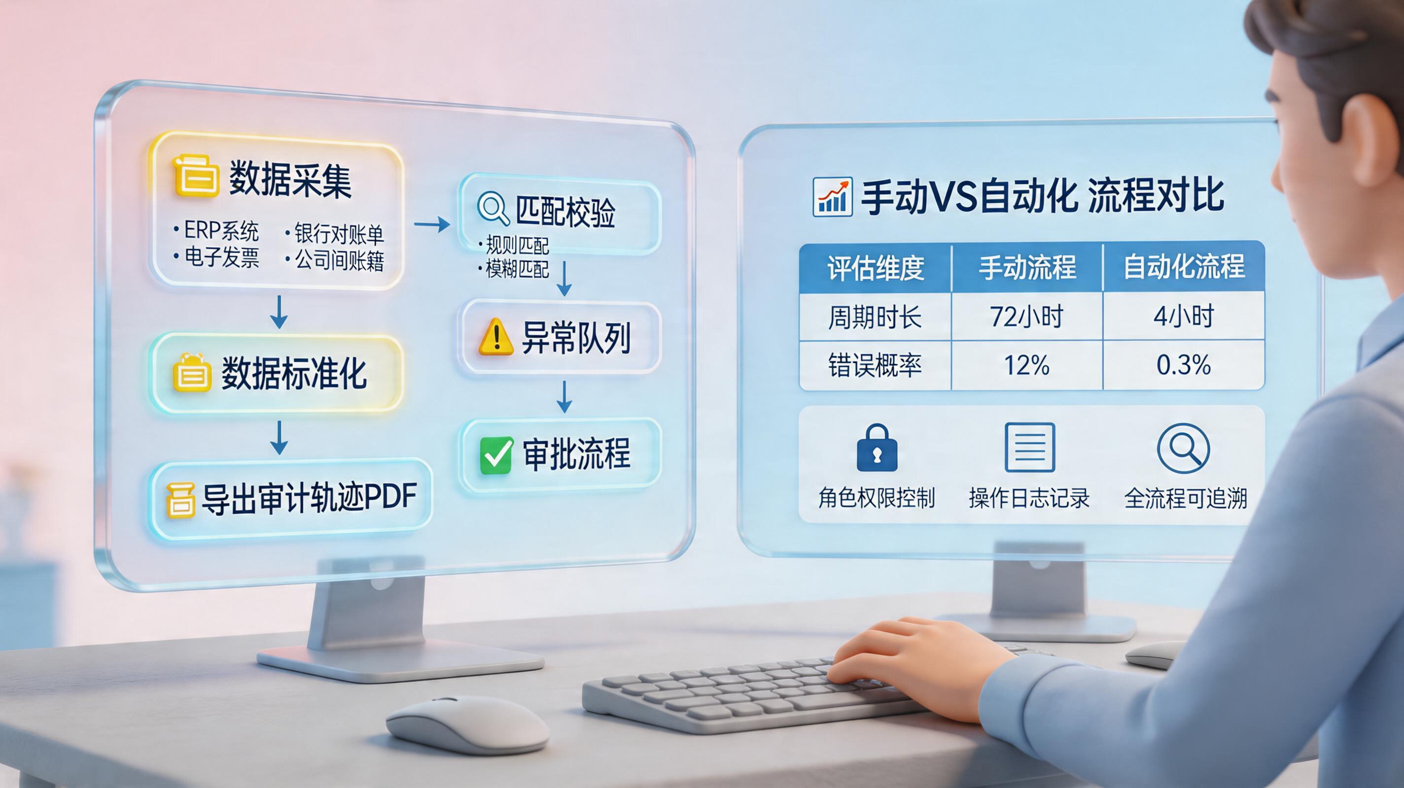 关联交易对账如何自动完成？财务流程自动化_主图