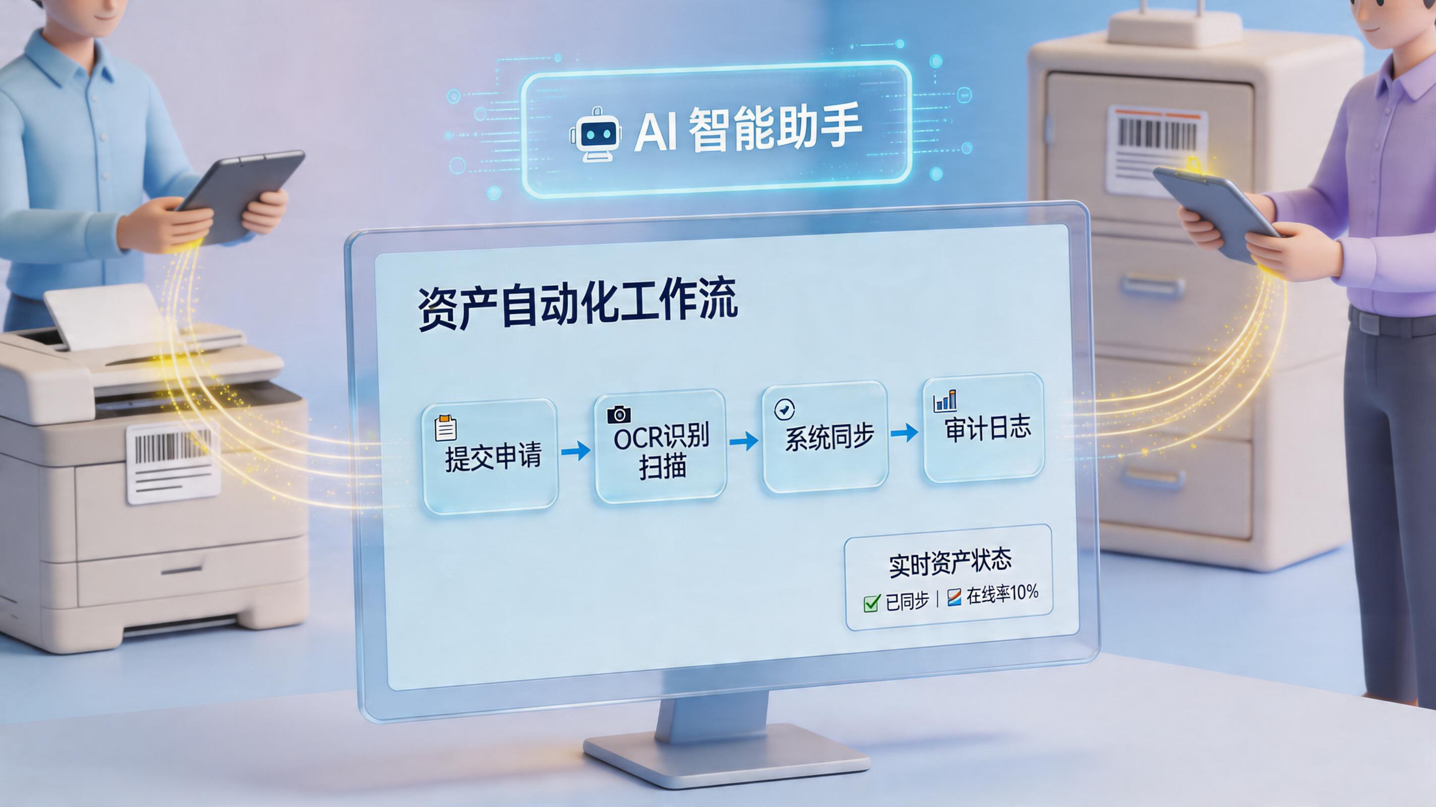 固定资产领用/归还怎么自动记录？实在Agent重塑资产管理流程_主图