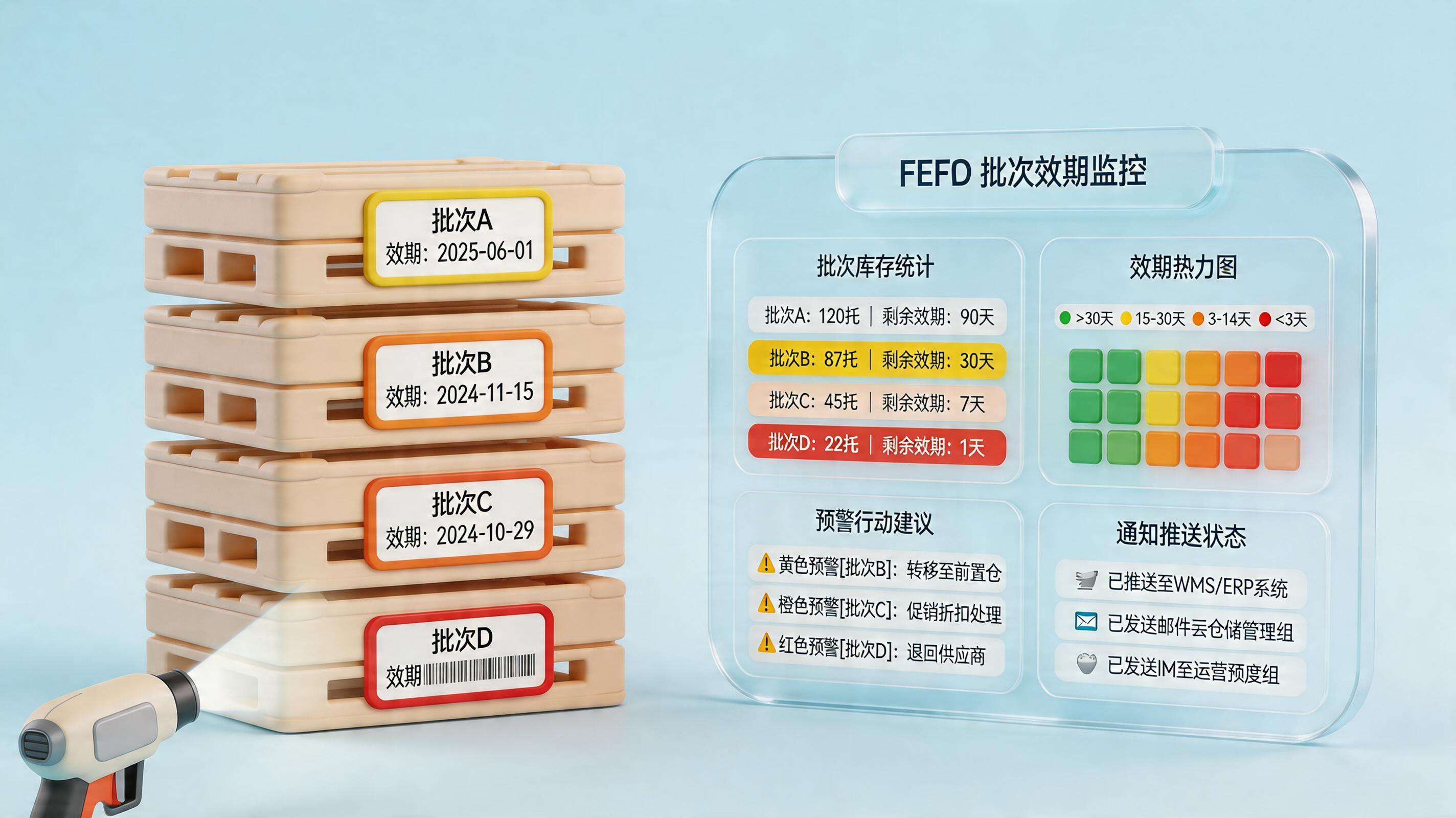 批次效期怎么自动监控并预警临期产品？库存合规与损耗控制_主图