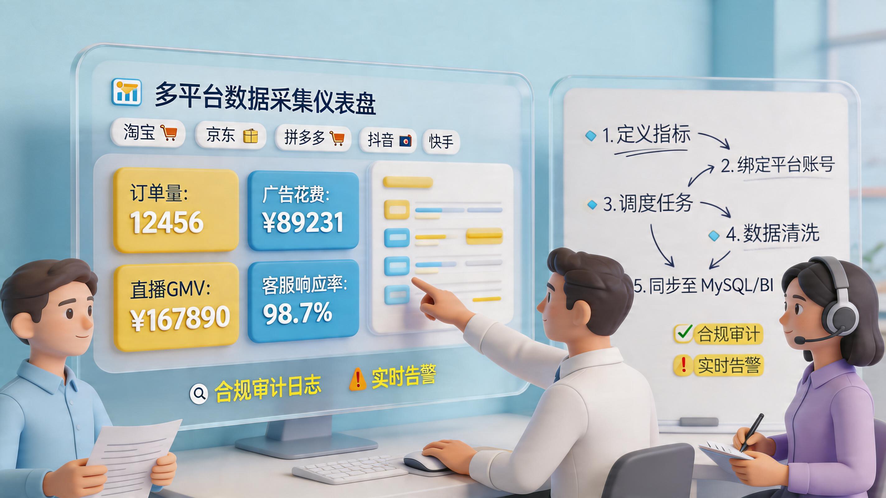 没有技术团队能用电商数据采集工具吗？从0到自动化_主图