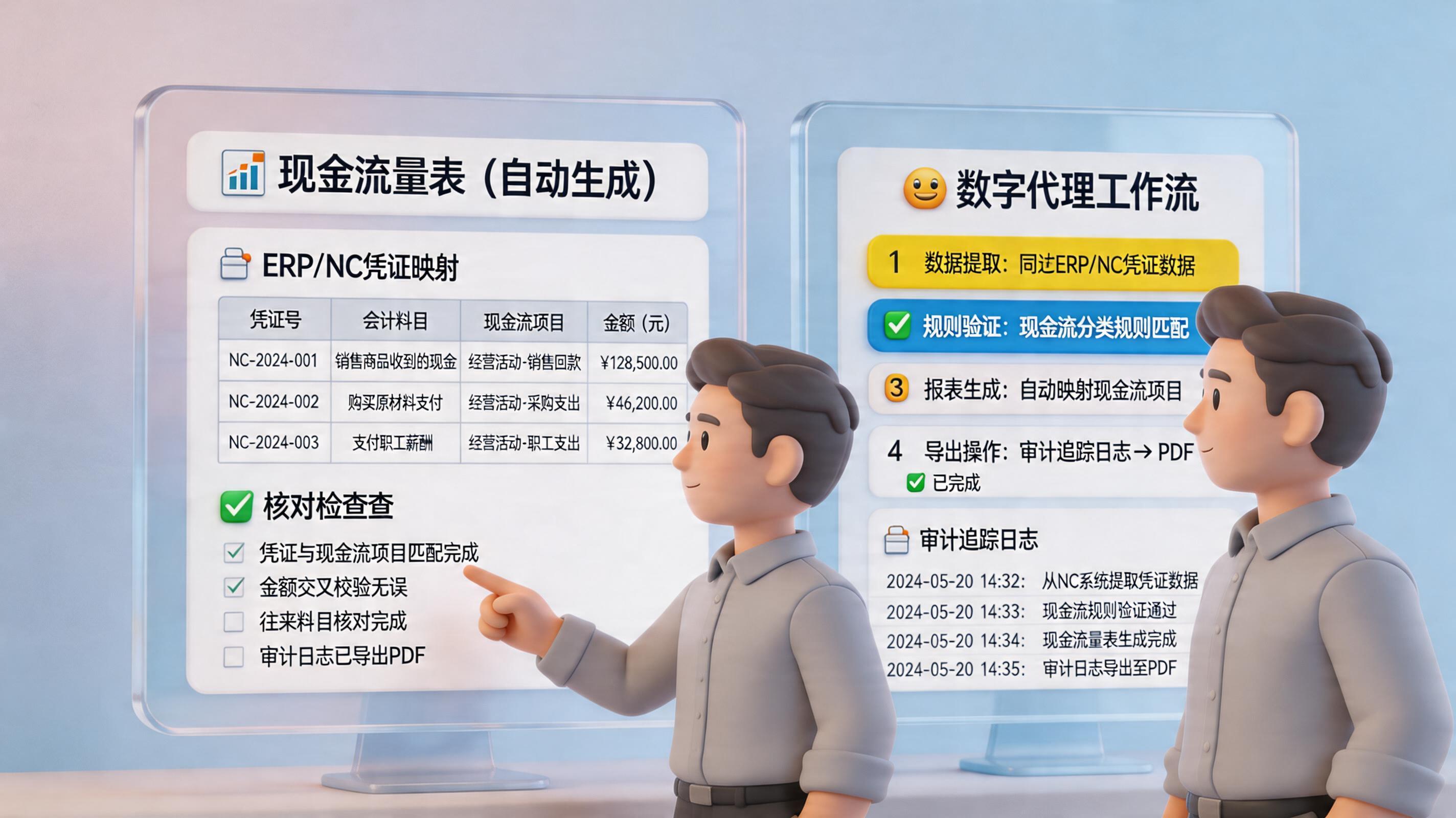 现金流量表如何自动生成？用数据映射替代手工_主图
