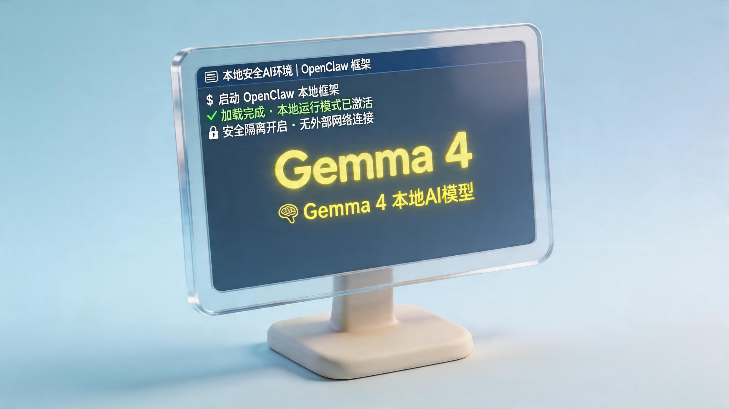 Openclaw如何本地部署gamma4？_图1