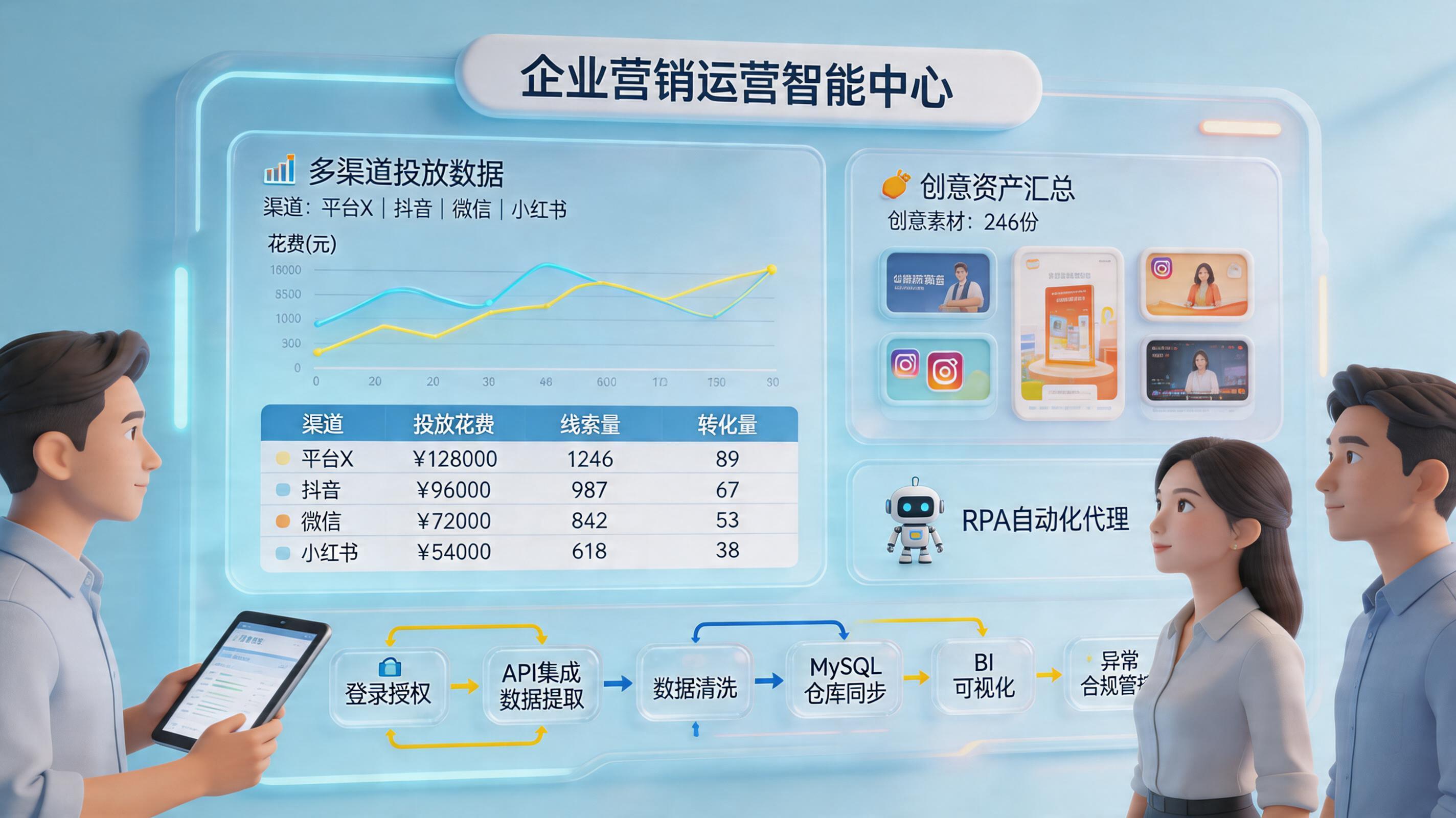 X平台广告资源站怎么自动获取？广告数据采集流程_主图