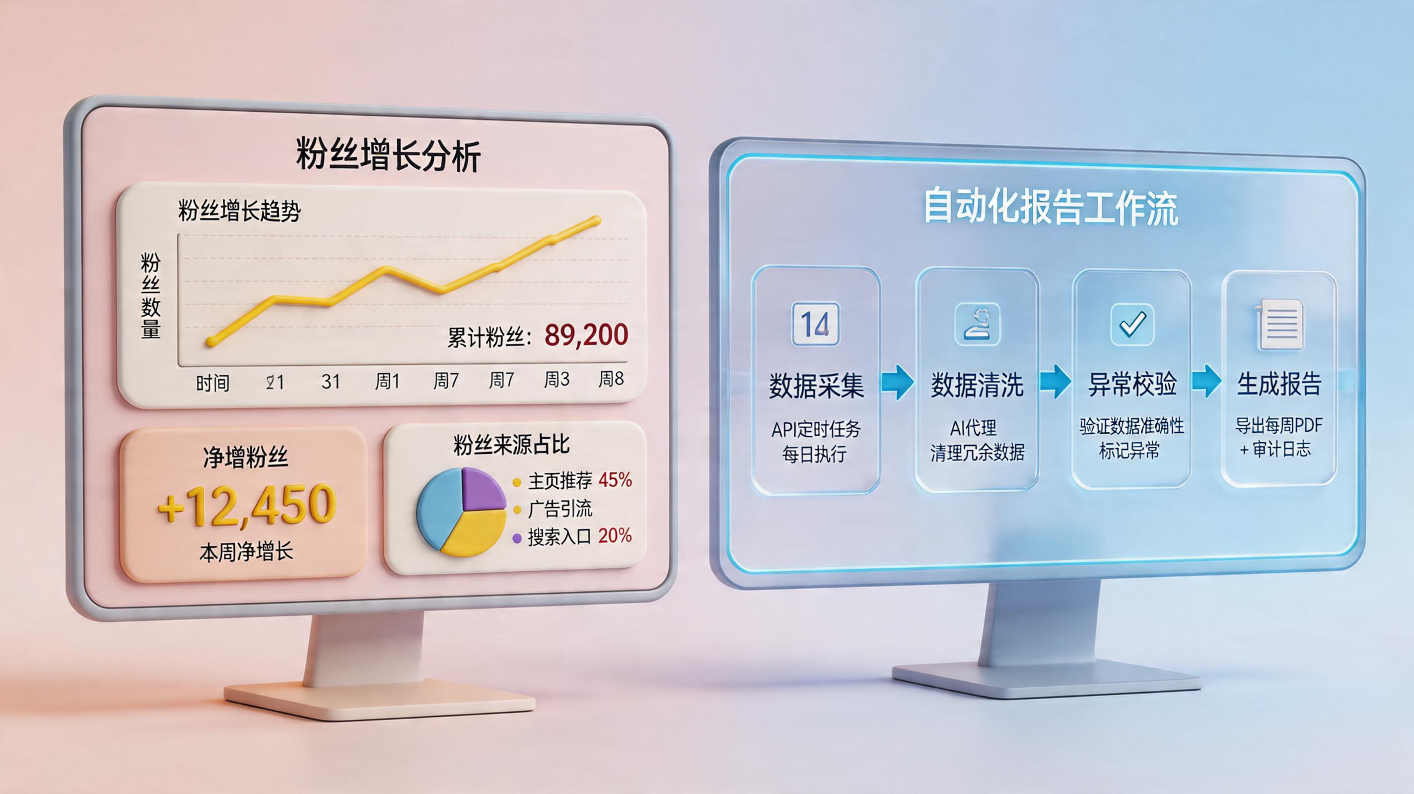Facebook主页粉丝增长数据能自动统计吗？方法与方案_主图