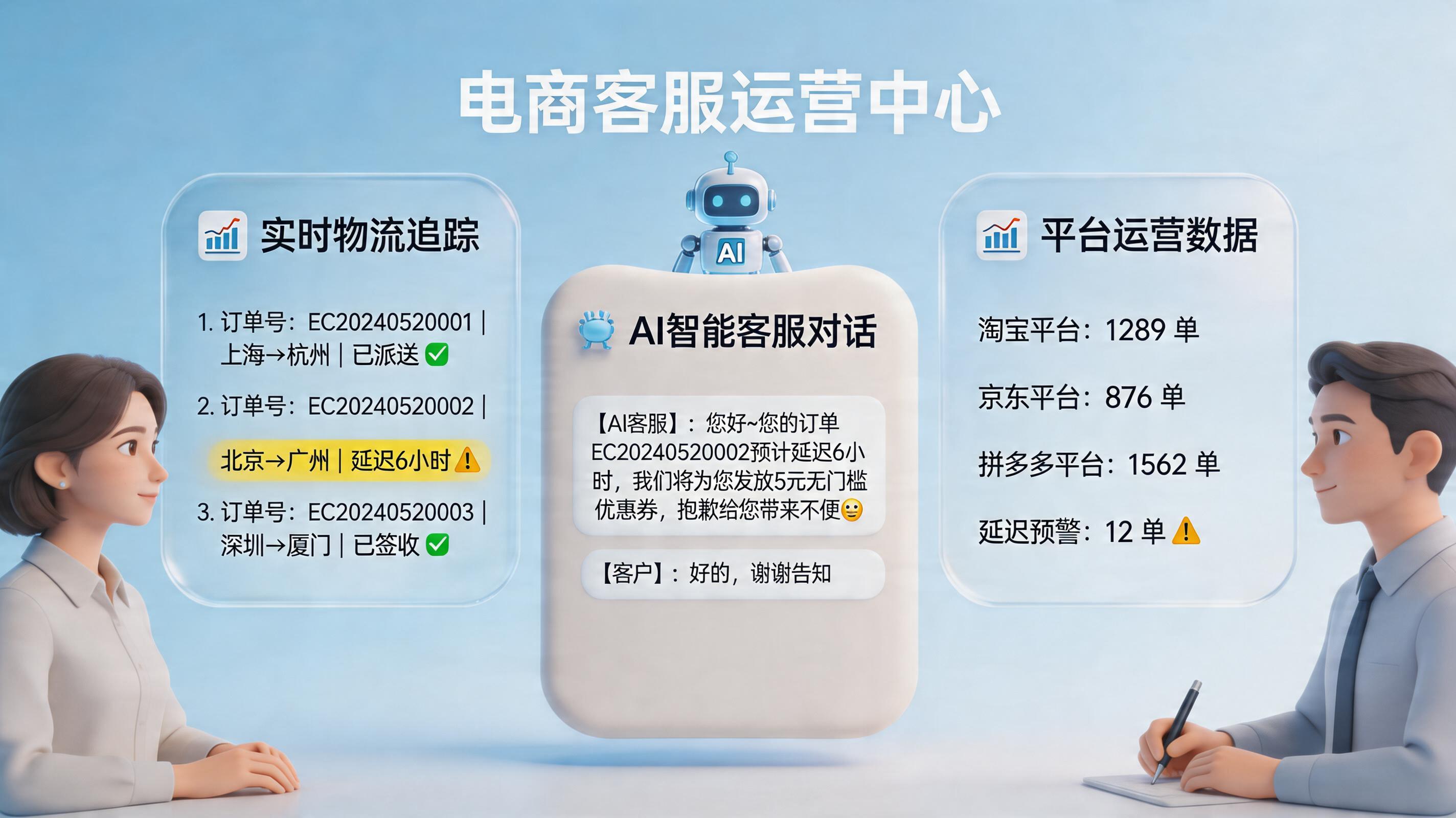 顾客问物流到哪了，能不能自动查轨迹发给他？自动跟进方案_主图
