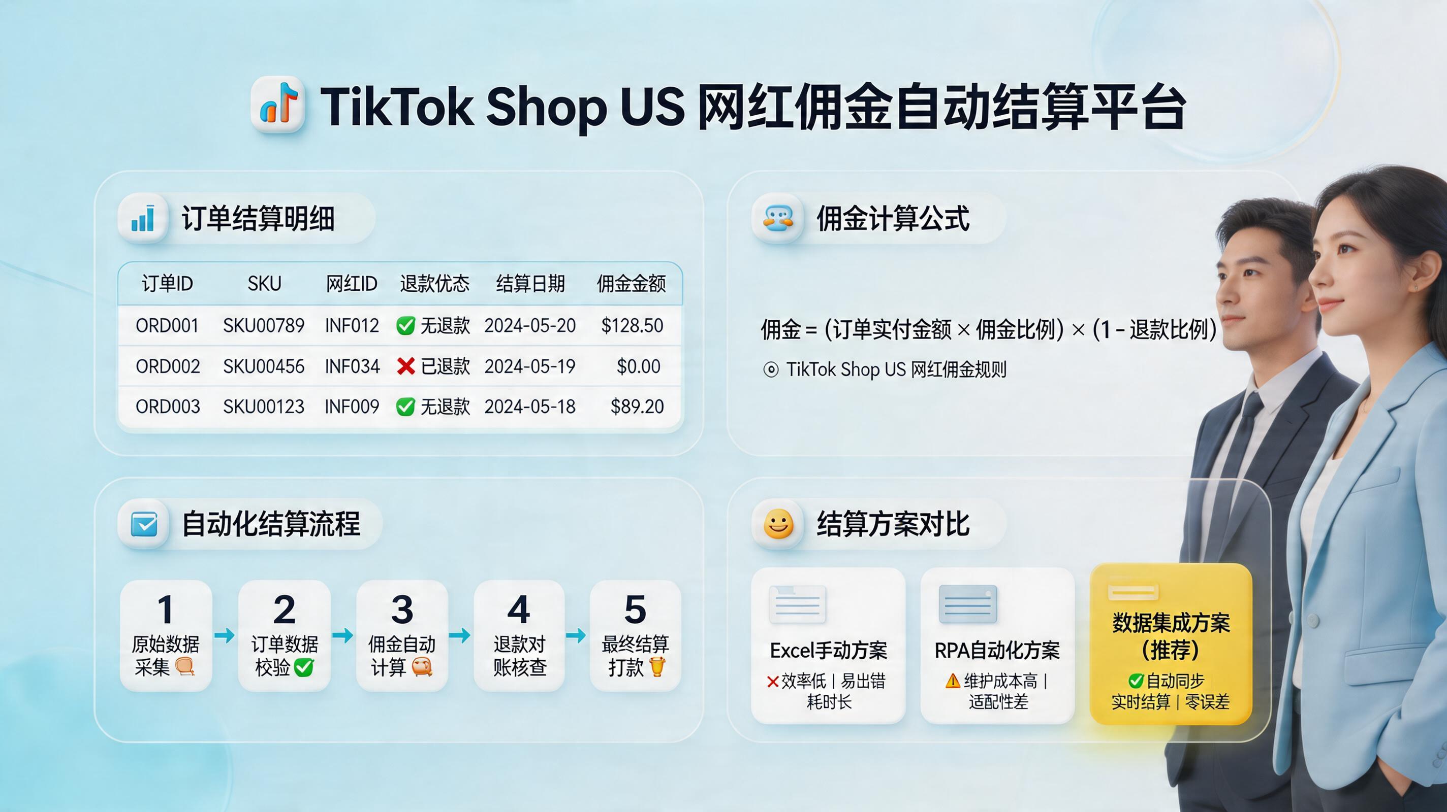 TikTok Shop美区达人佣金怎么自动计算？｜解法_主图