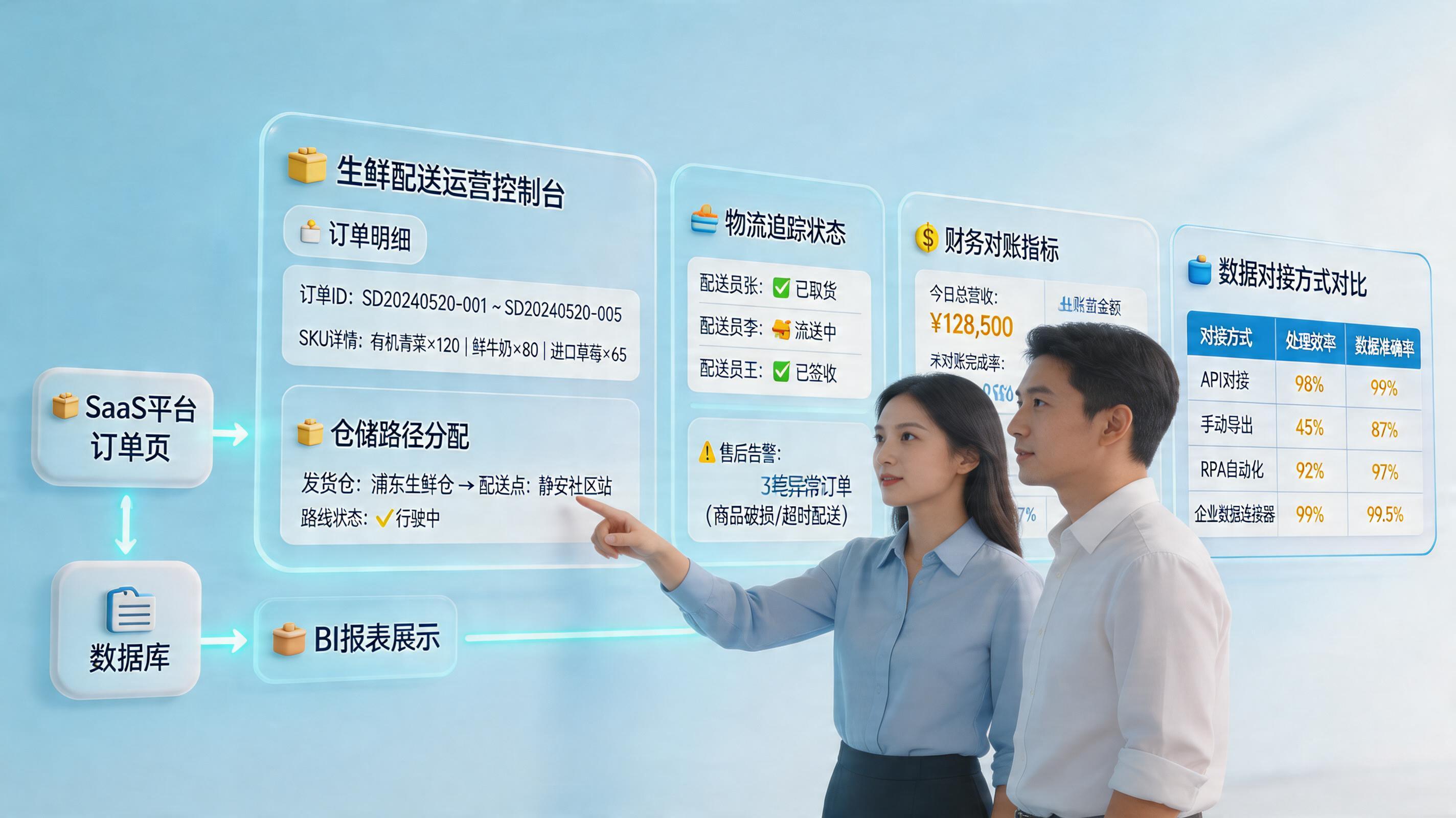 蔬东坡的生鲜配送单数据能自动抓吗？原理与落地方法_主图