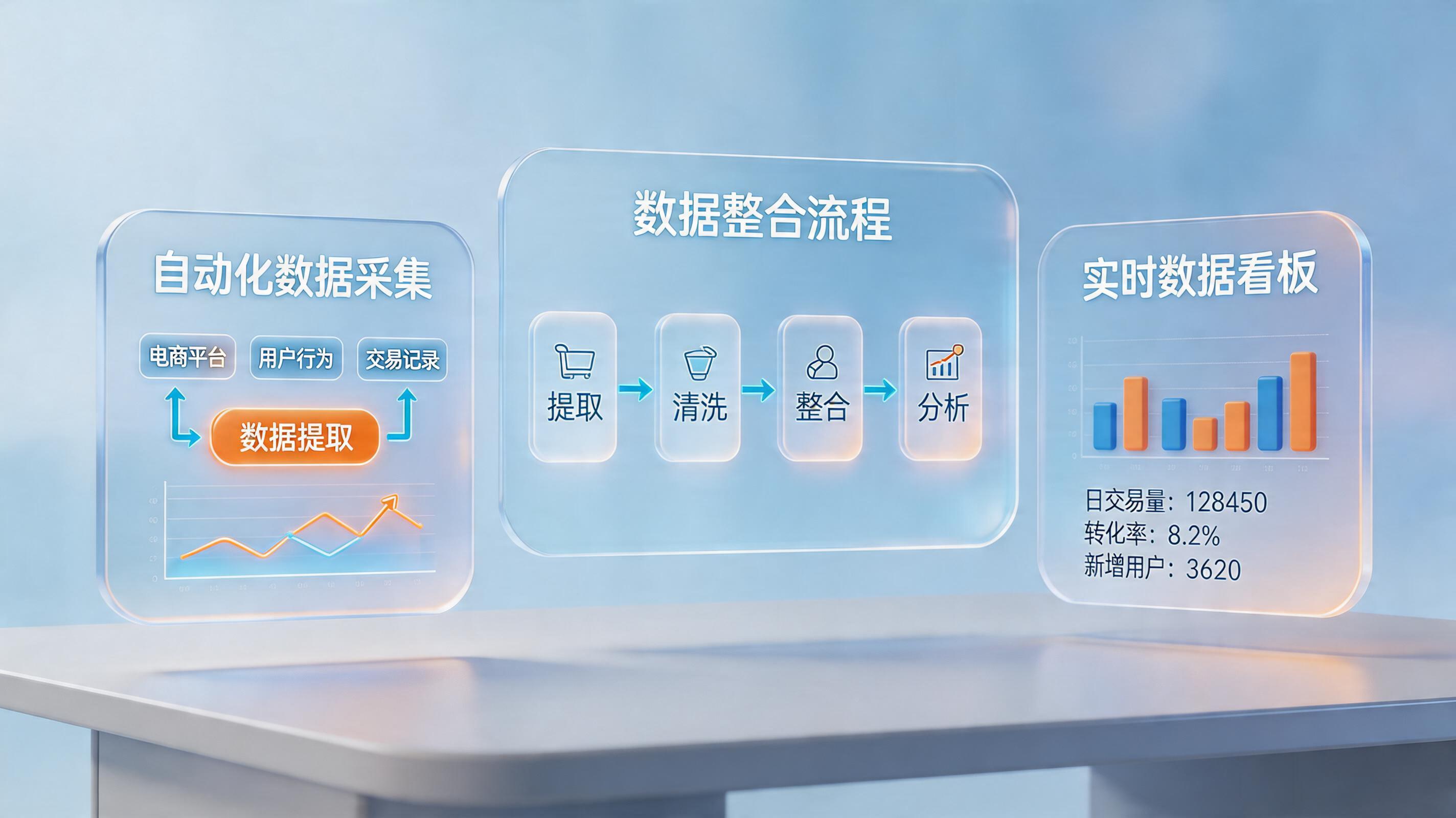 Lazada新版交易概览数据如何自动导出汇总？智能采集方案详解_主图