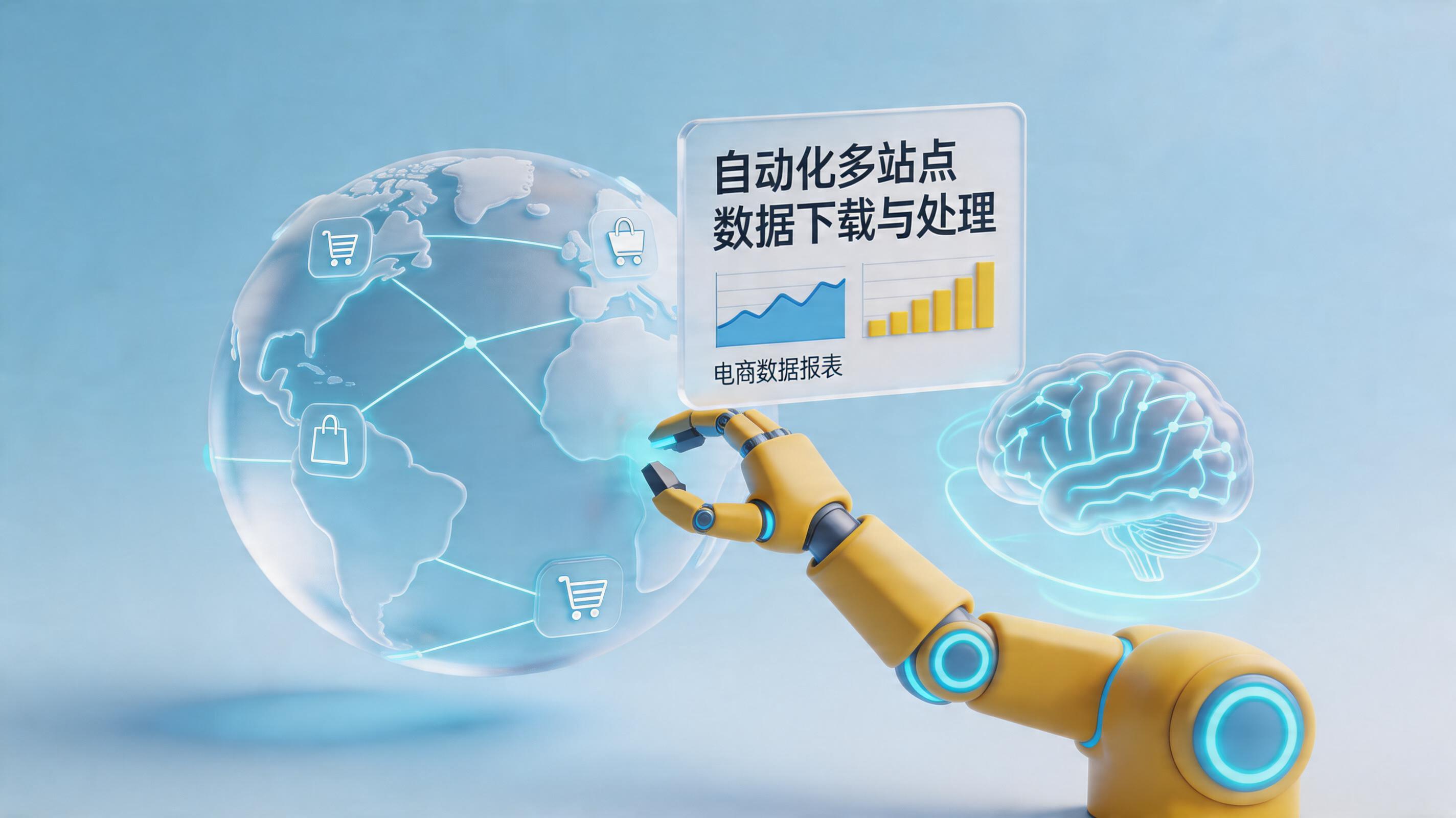 亚马逊后台各类原始报表如何实现一键自动下载？跨境提效指南_主图
