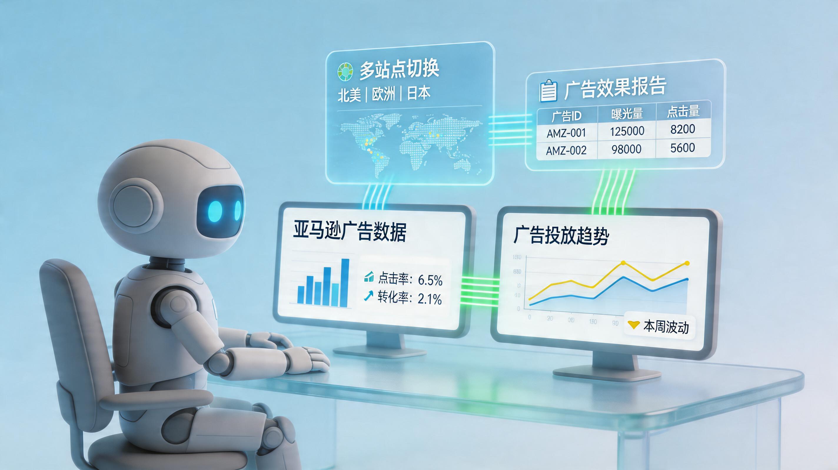 亚马逊广告活动表现数据如何自动导出？流程解析_主图