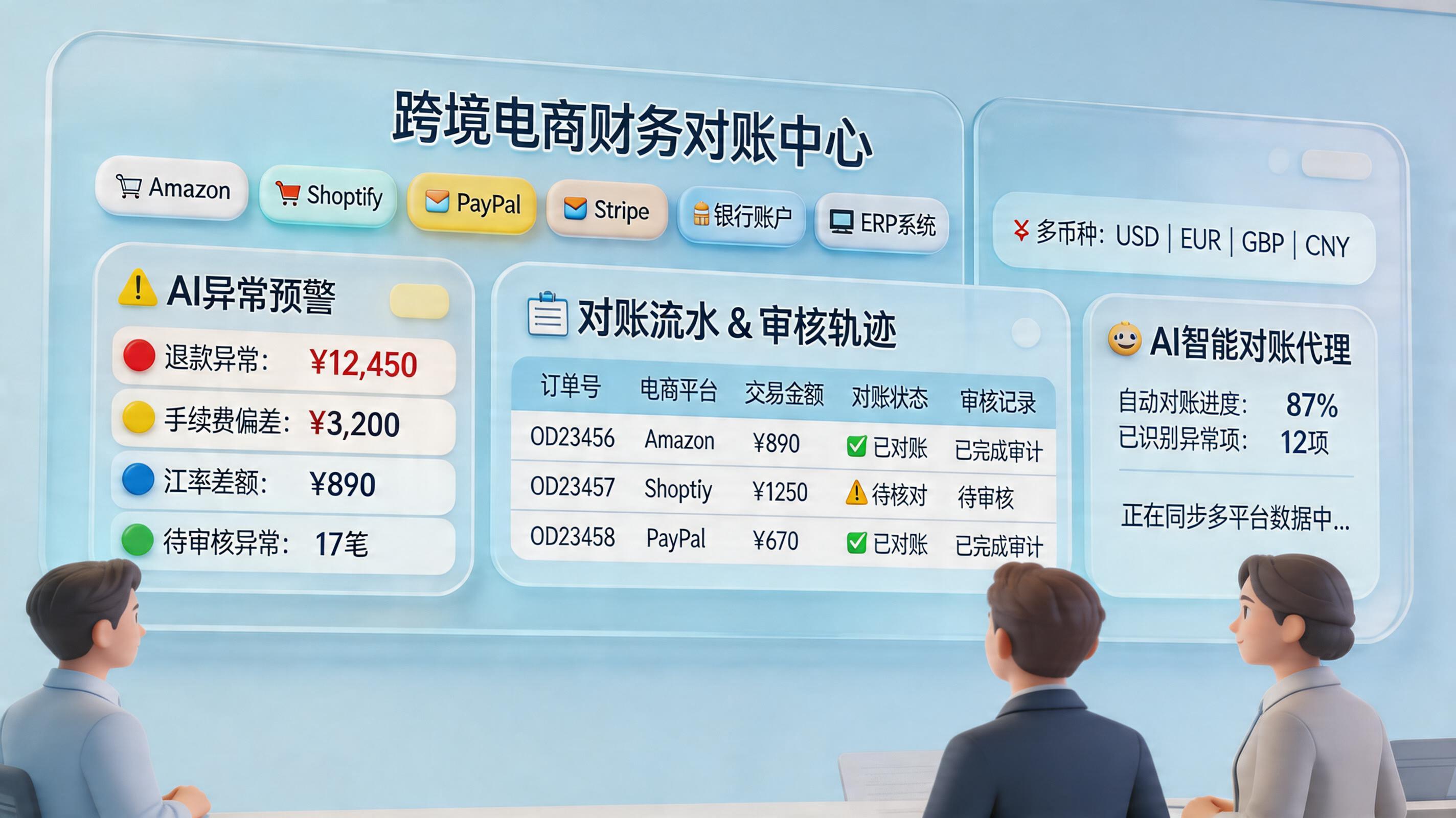 跨境电商财务对账怎么自动化？流程拆解与落地方法_主图