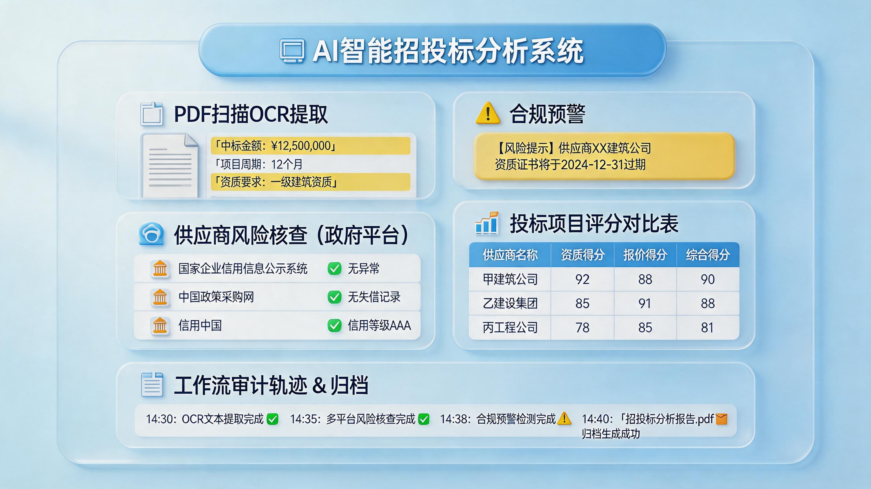 有没有能自动检查标书关键词的工具？自动筛查与合规提效_主图