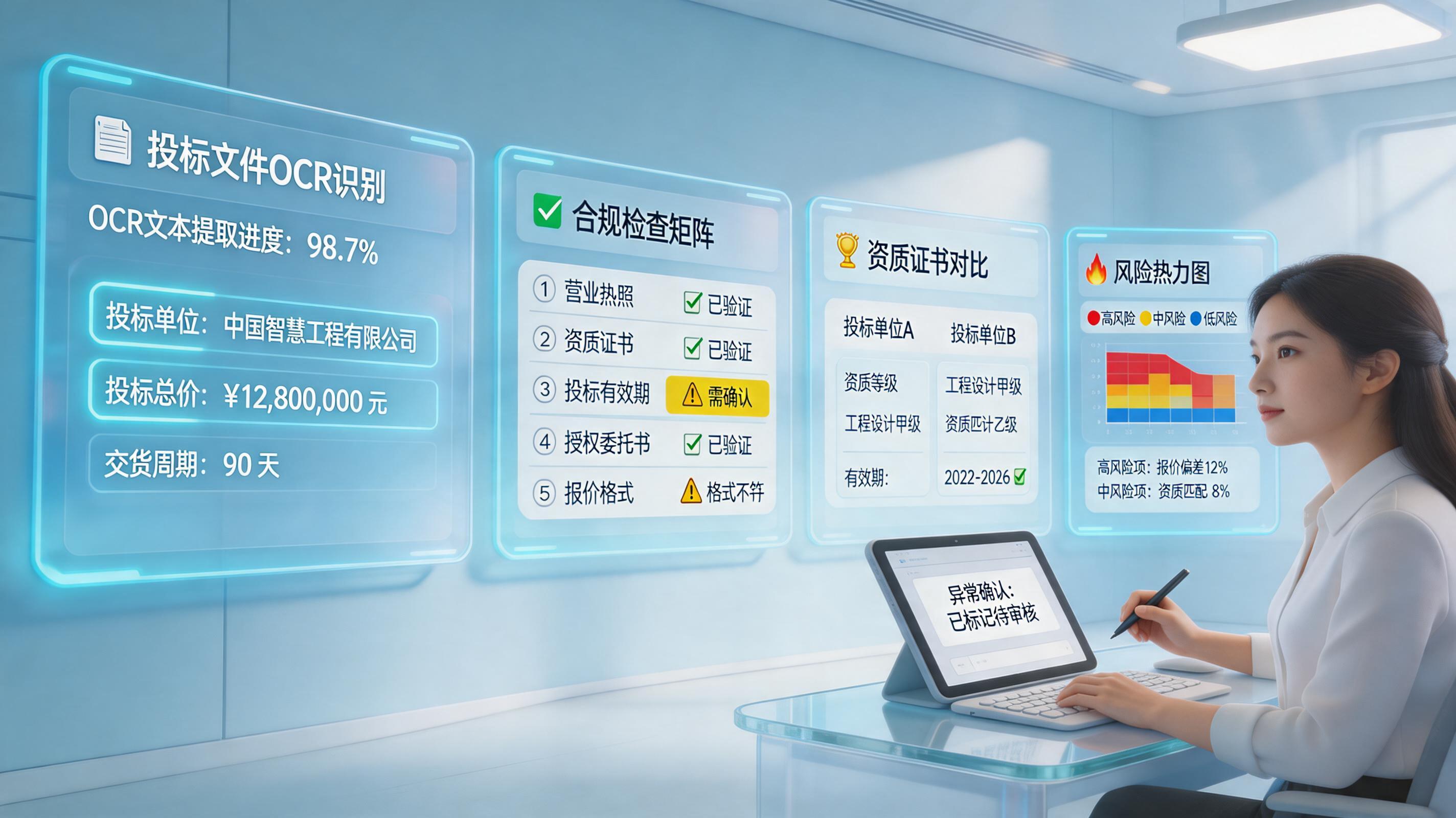 自动审核标书靠谱吗？效率与风险边界_主图