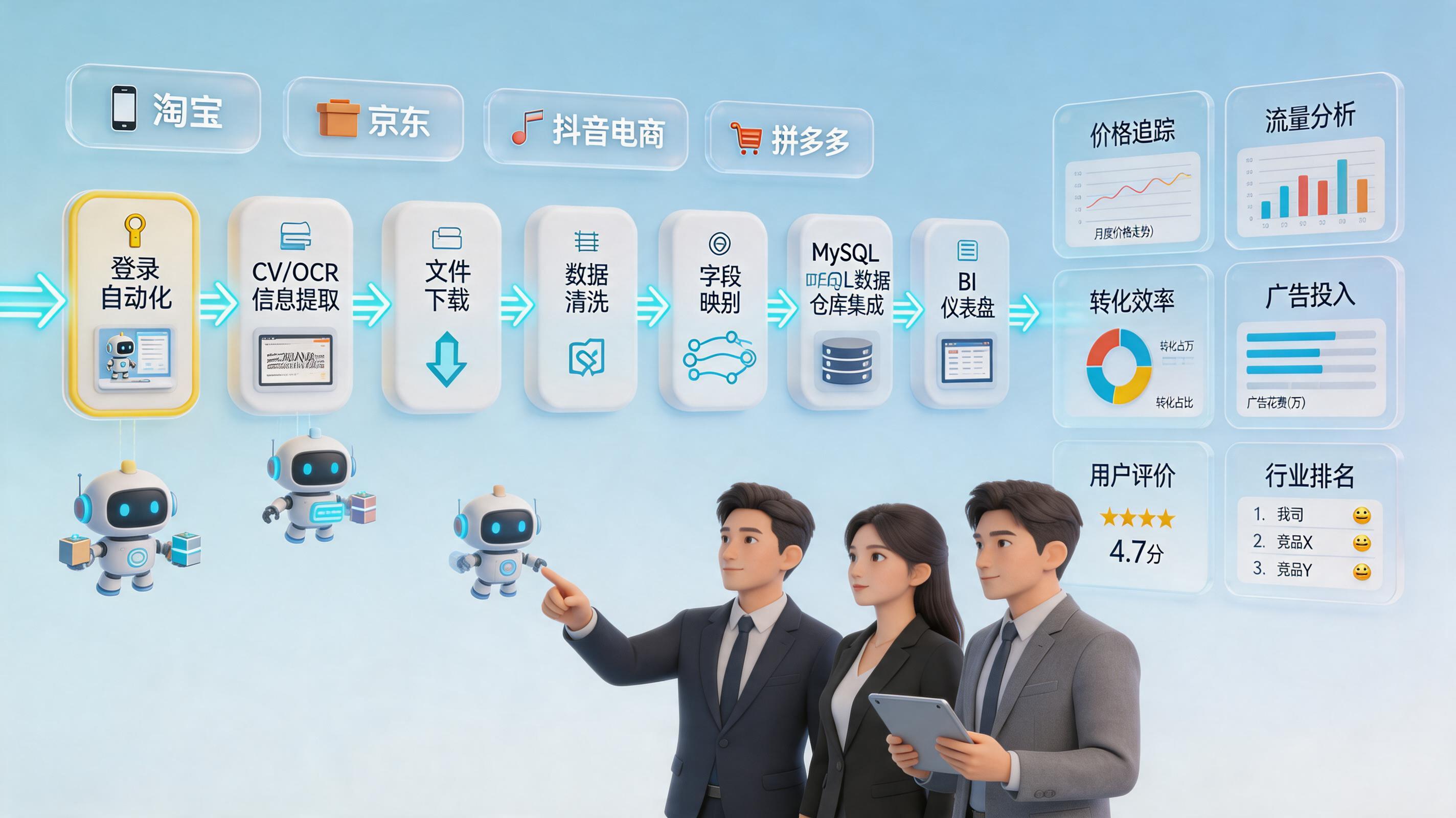 零售电商竞品数据怎么自动抓取？自动化流程拆解_主图
