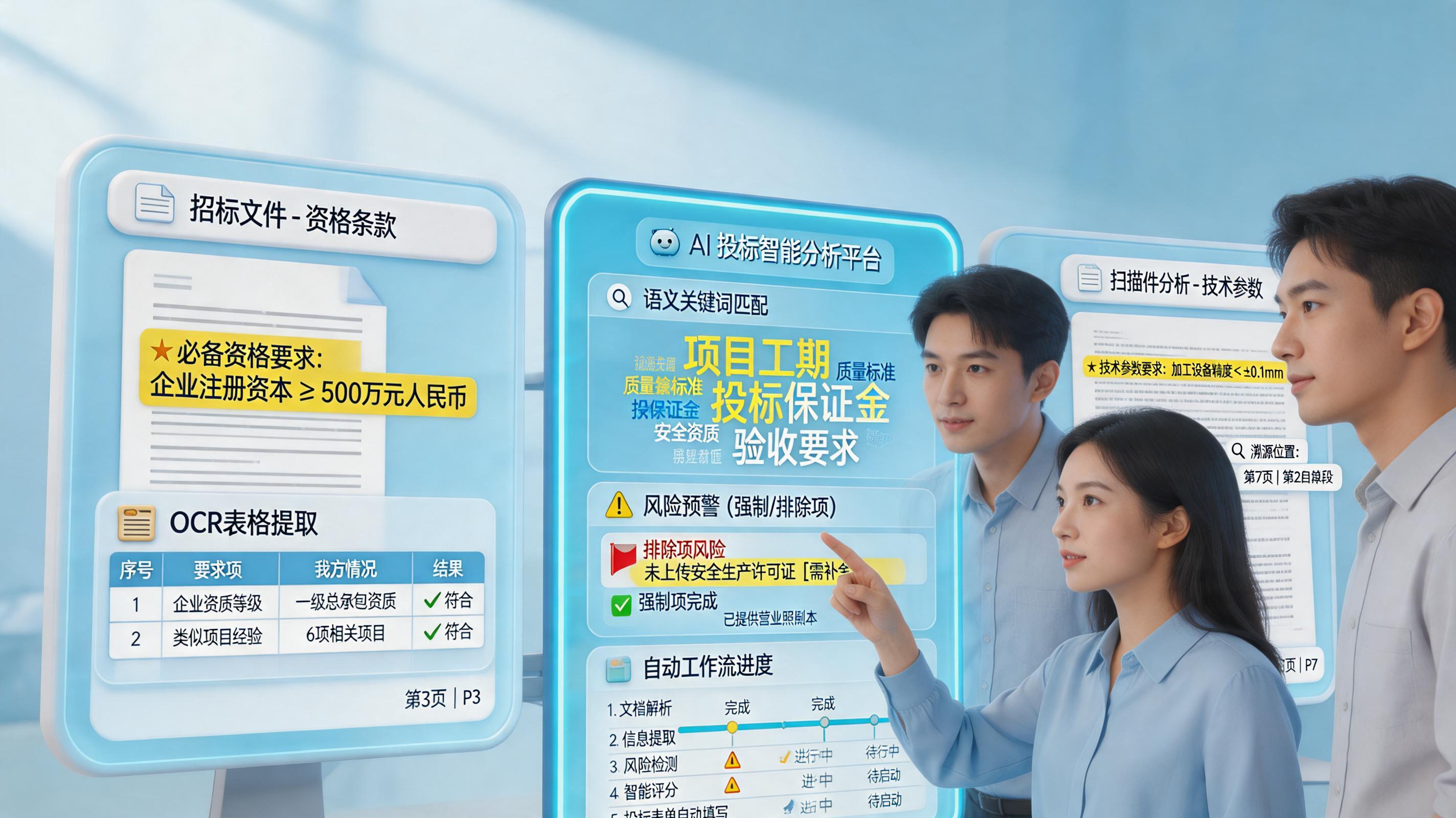 怎么用AI匹配标书里的关键词？流程与避坑_主图