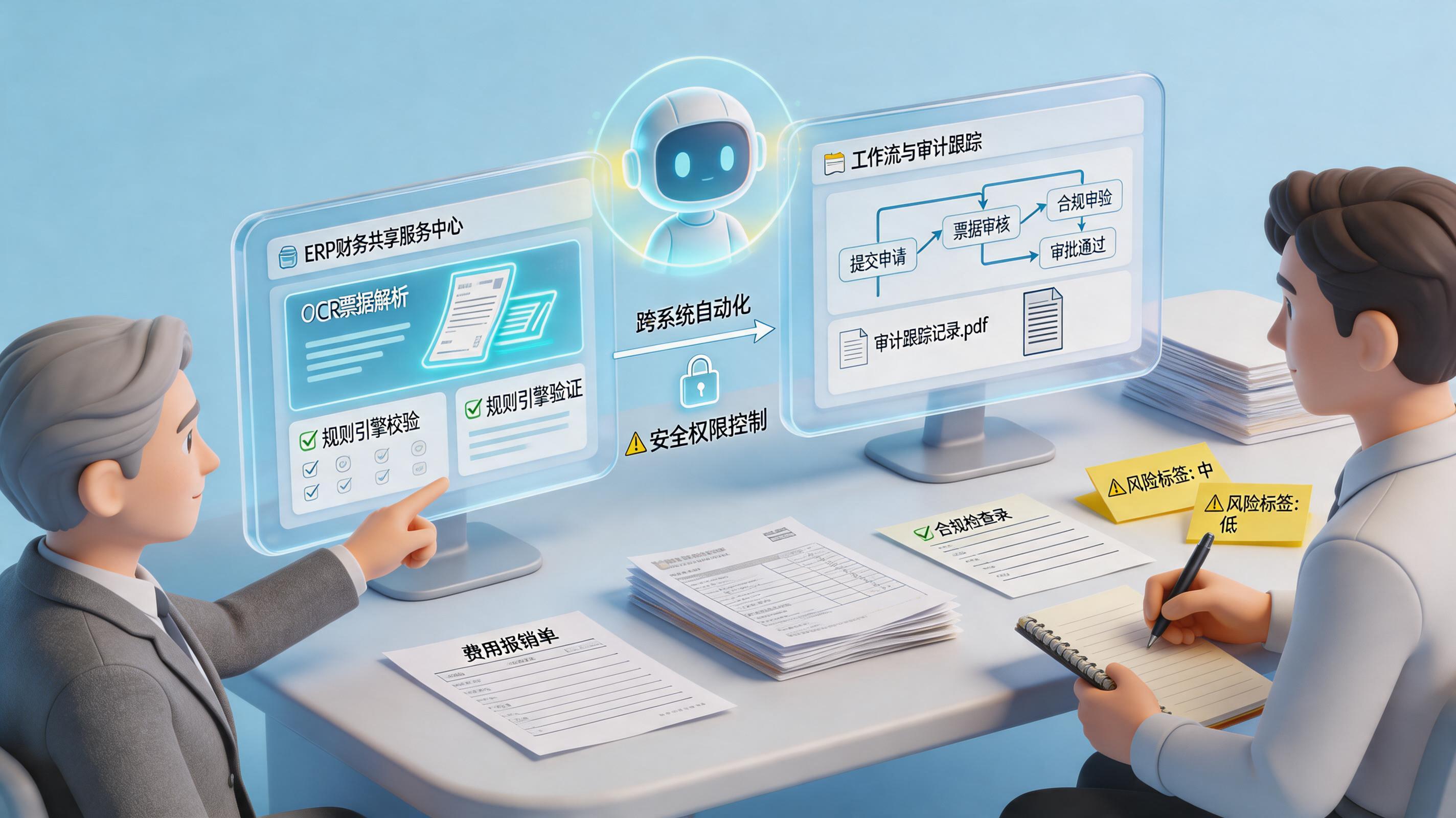 财务人员离职率高，审单工作如何交接？数字员工接棒_主图