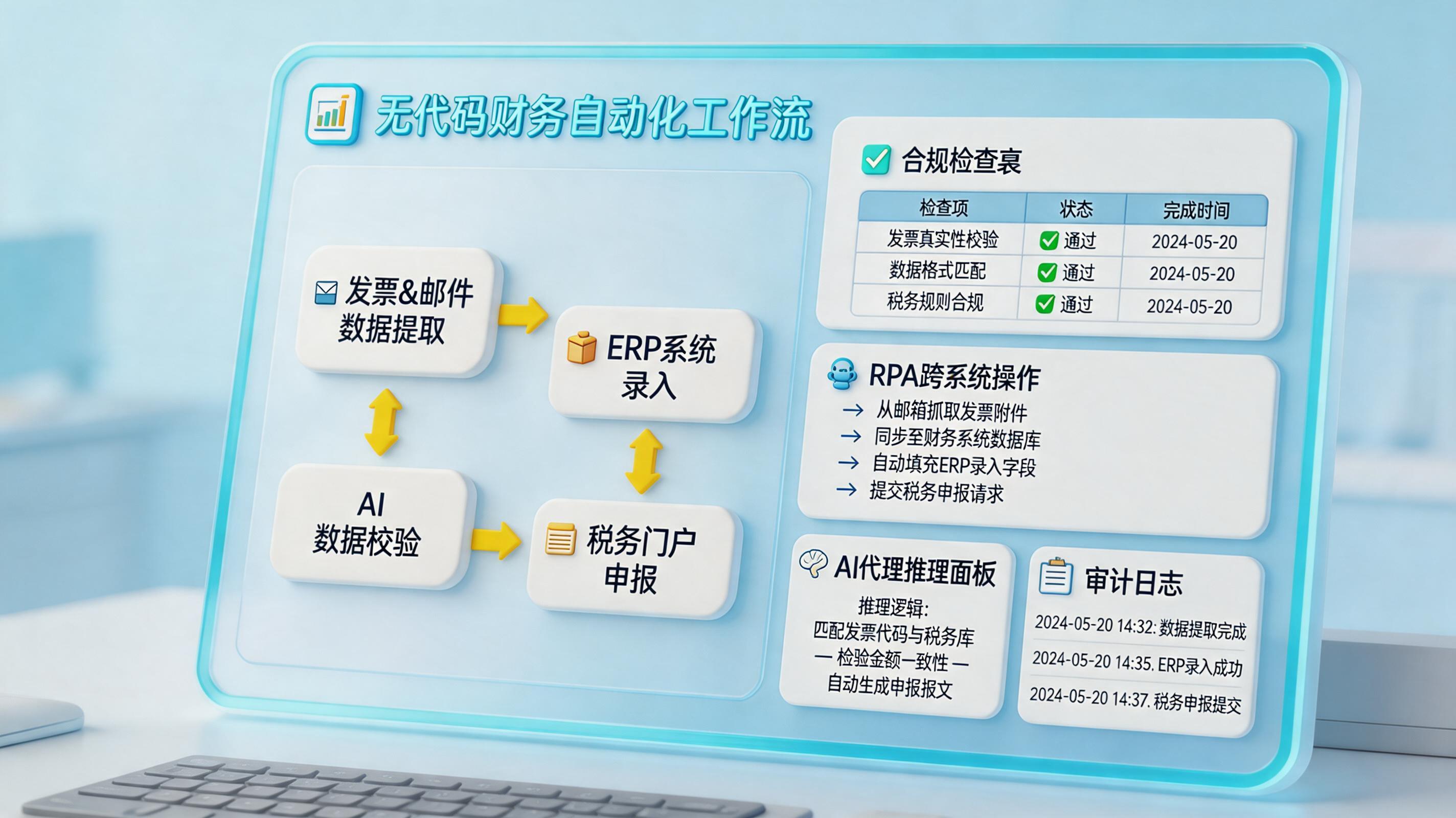 非技术人员能开发财务自动化流程吗？关键看三件事_主图