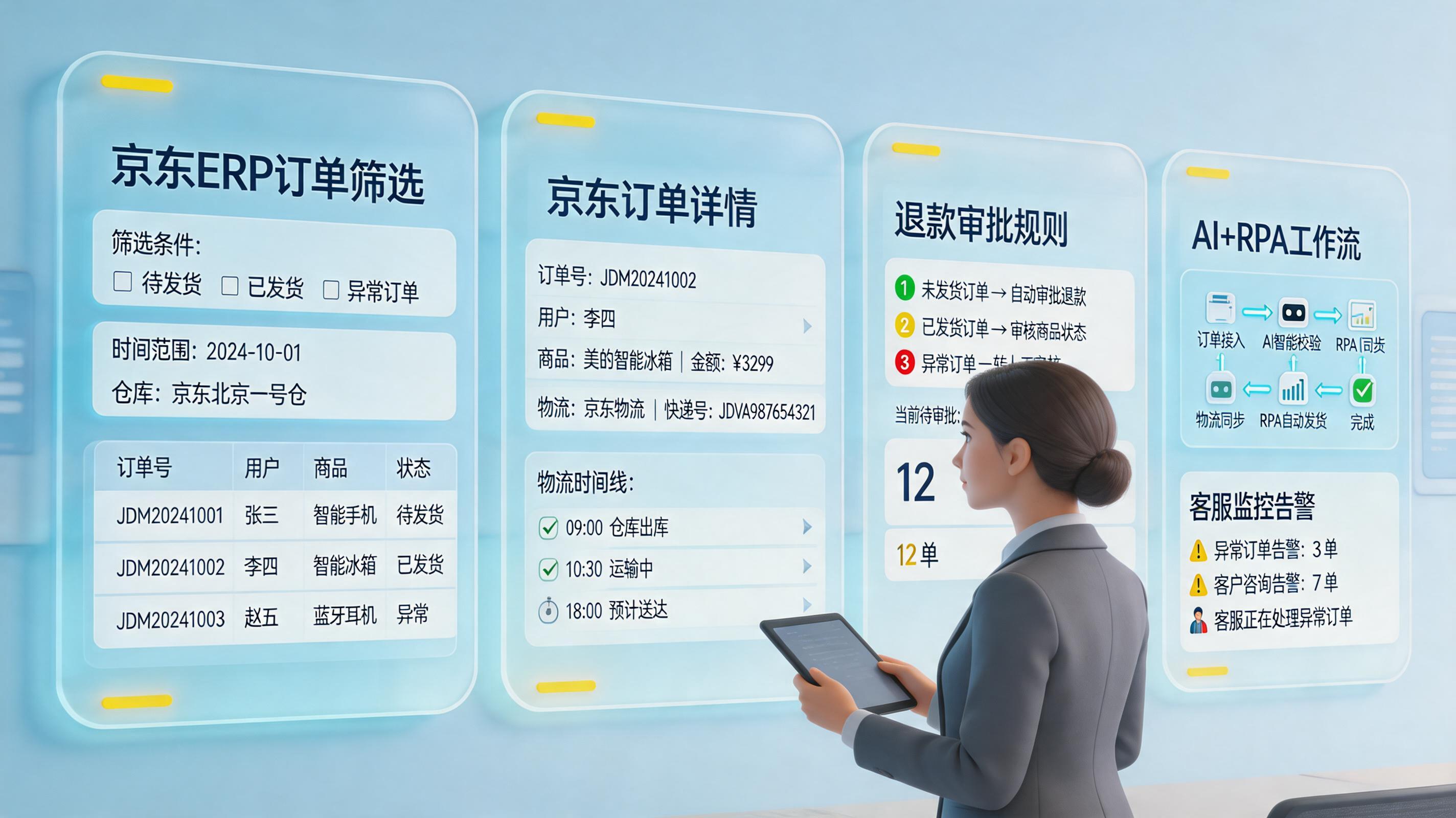 京东平台的发货订单怎么实现自动处理？流程与系统联动_主图