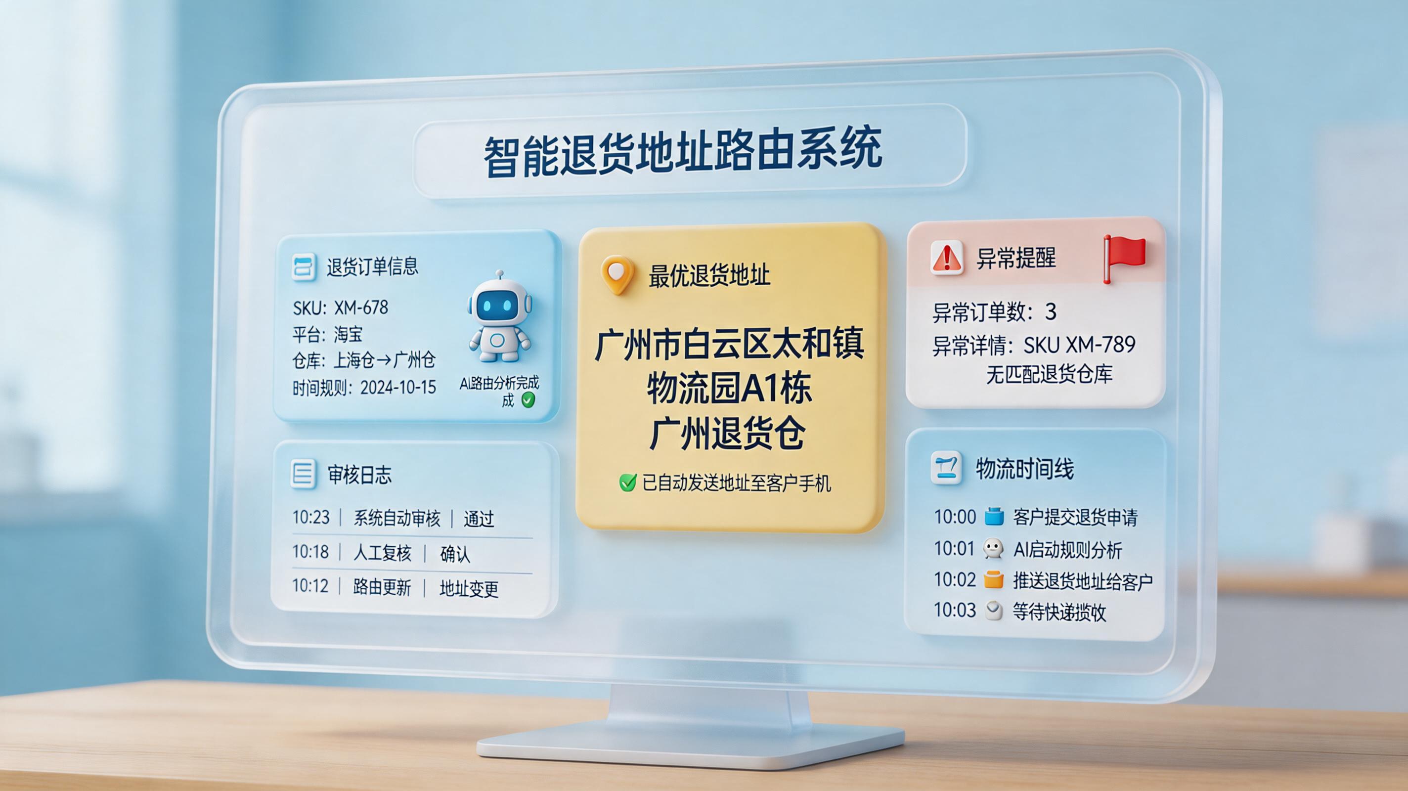 退货订单的正确退货地址怎么实现给买家自动同步推送？自动闭环_主图