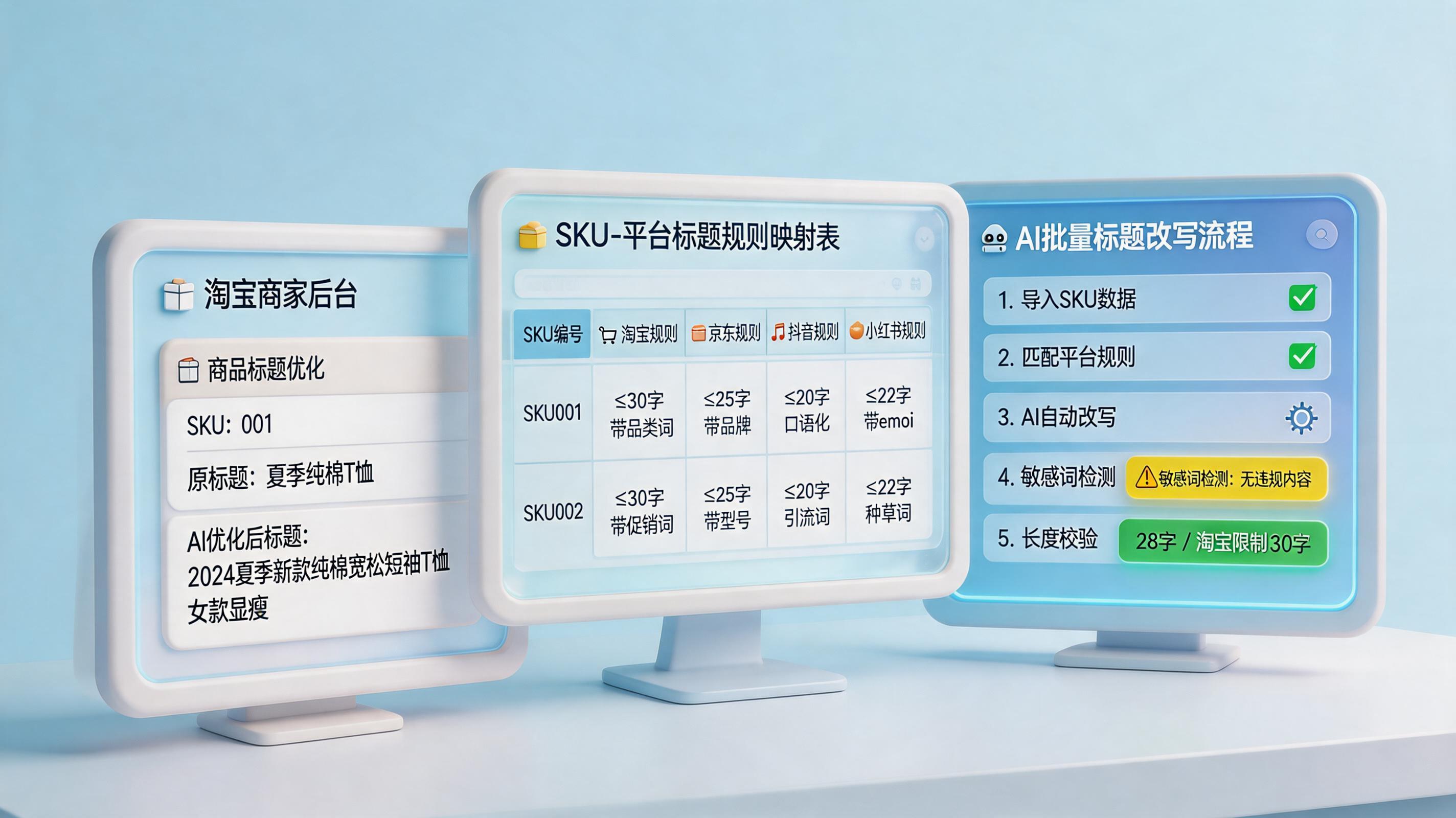 多平台的商品名称怎么实现批量自定义修改？规则化改名与自动执行_主图