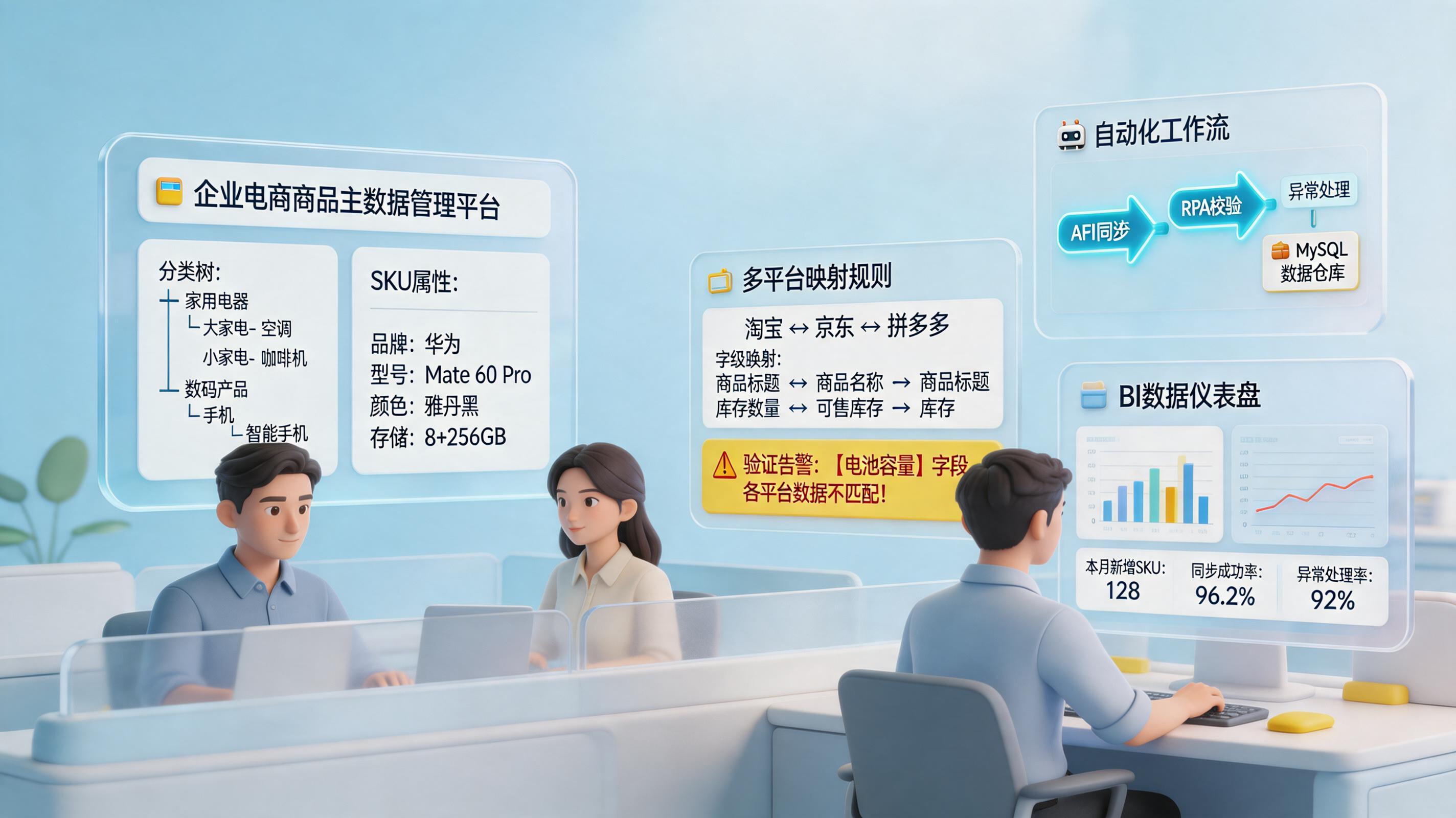 不同电商平台的商品品类数据怎么实现自动同步？方法与架构_主图