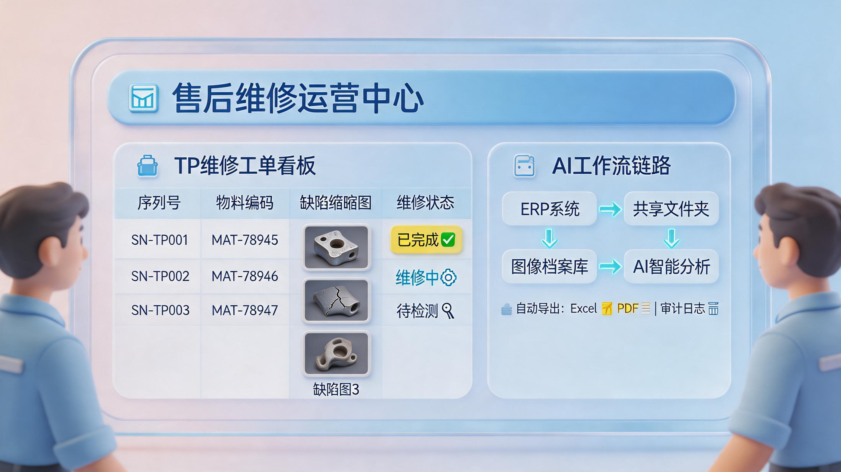 SAS系统TP返修品带图明细自动化查询与导出指南｜制造售后提效_主图