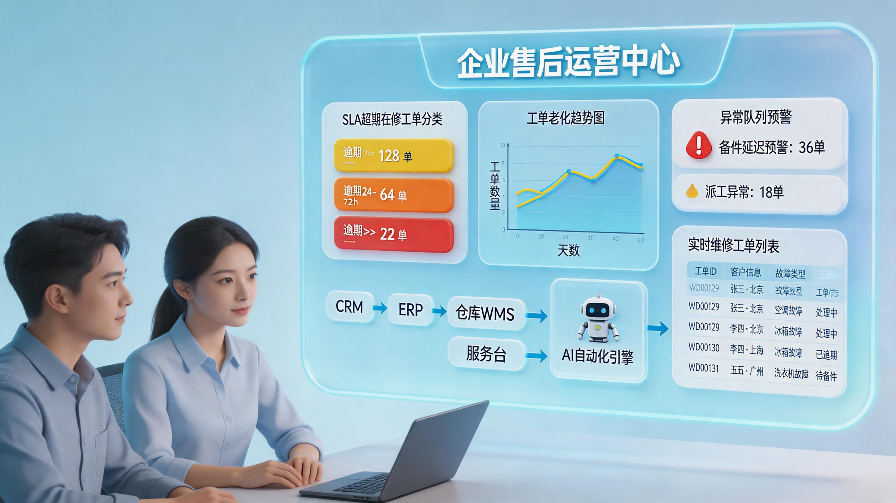 不用手动筛选！SAS超期维修中清单自动化生成技巧，流程闭环_主图