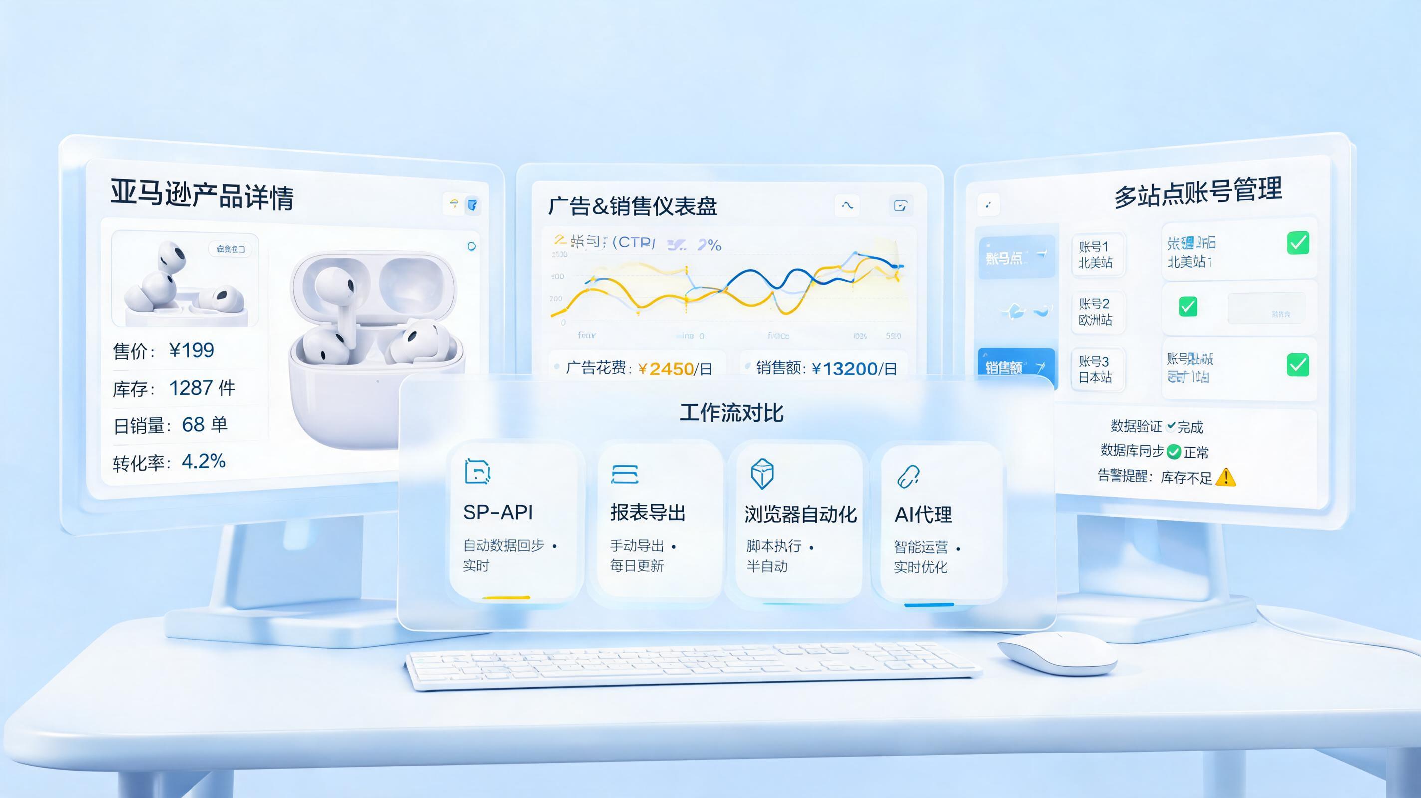 告别逐条复制！Amazon商品数据自动采集方法，卖家这样做_主图