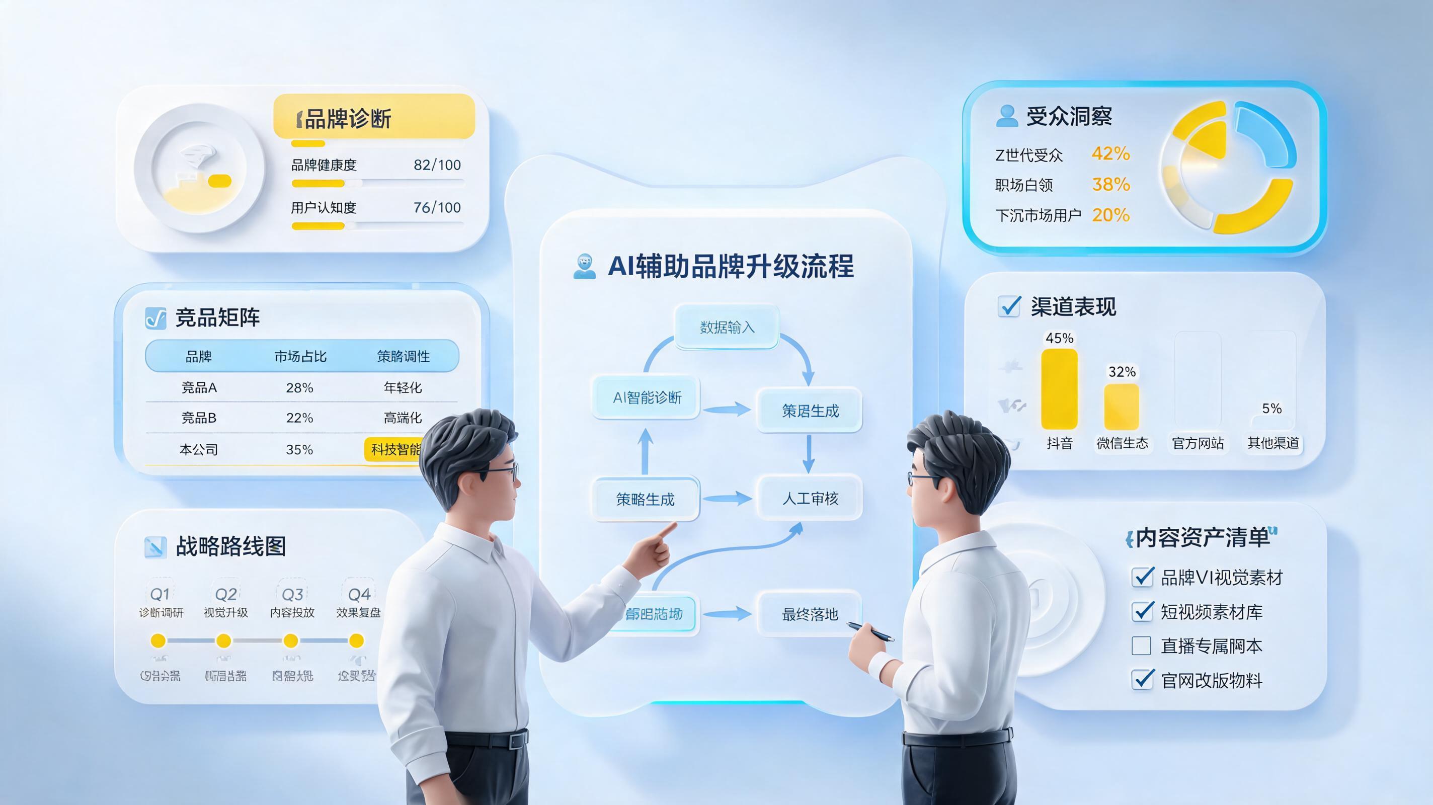 品牌升级方案怎么自动制作？从调研到落地自动生成_主图