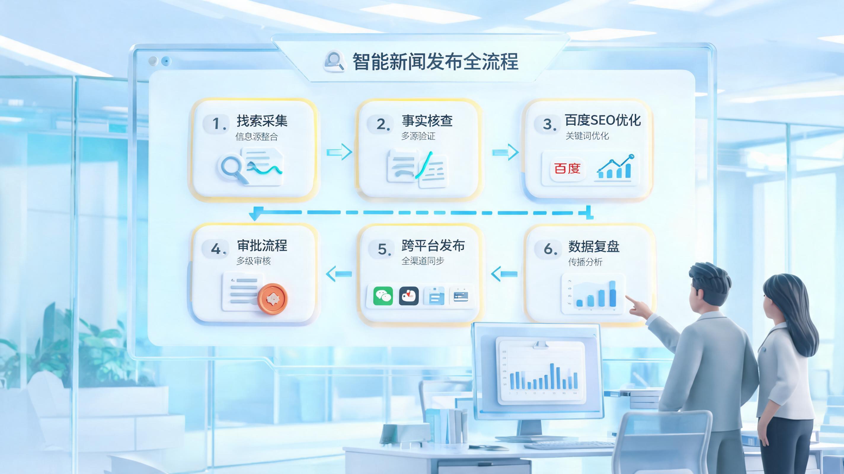 企业新闻稿/公关稿自动化生成与优化指南：出稿提效路径_主图