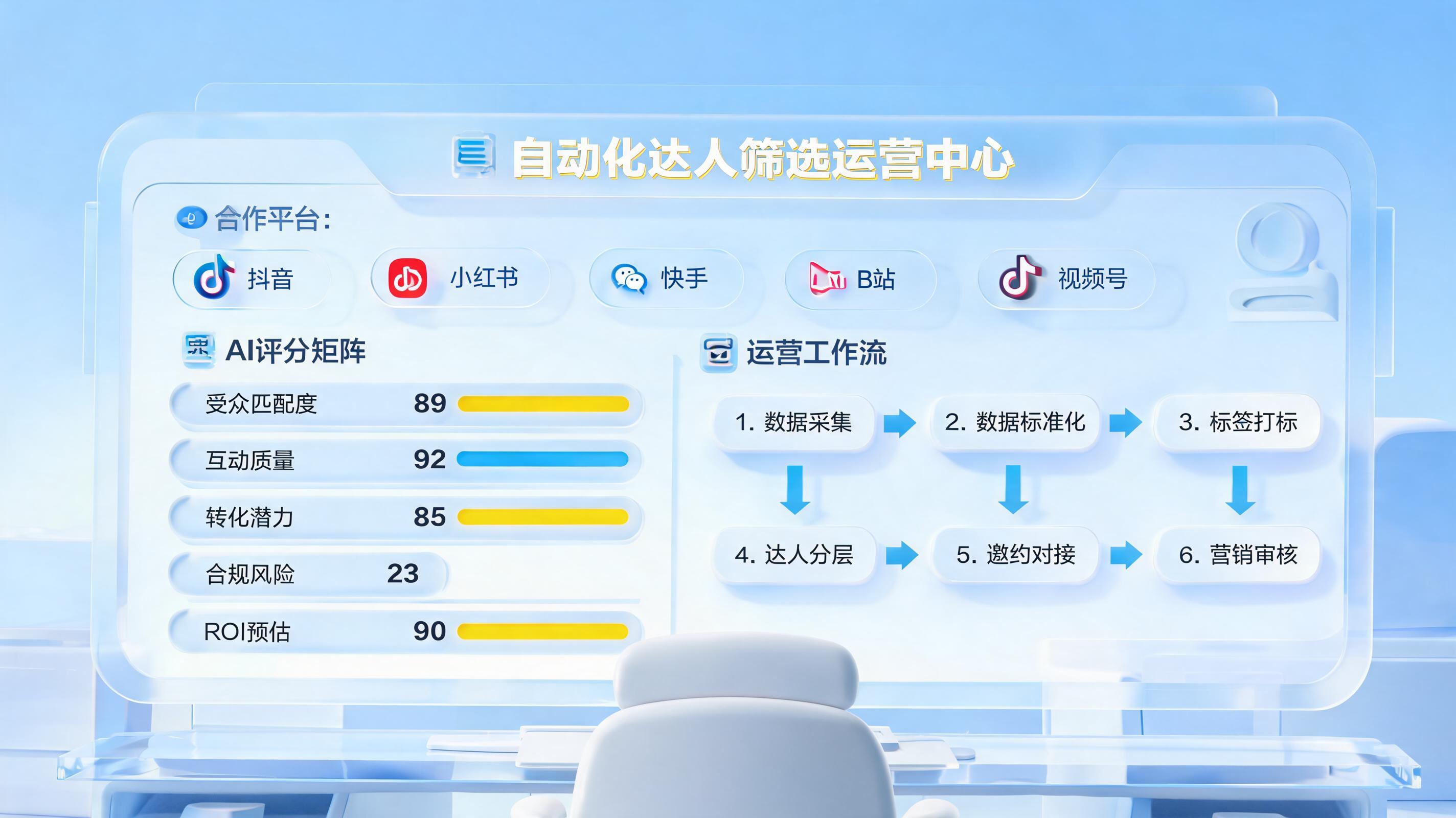 多平台达人怎么自动化筛选与管理？流程分层与闭环执行_主图