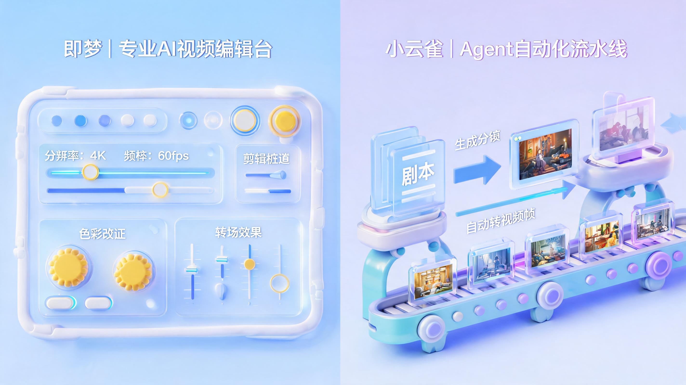 小云雀AI和即梦有什么区别？一张表看懂谁更适合_图1