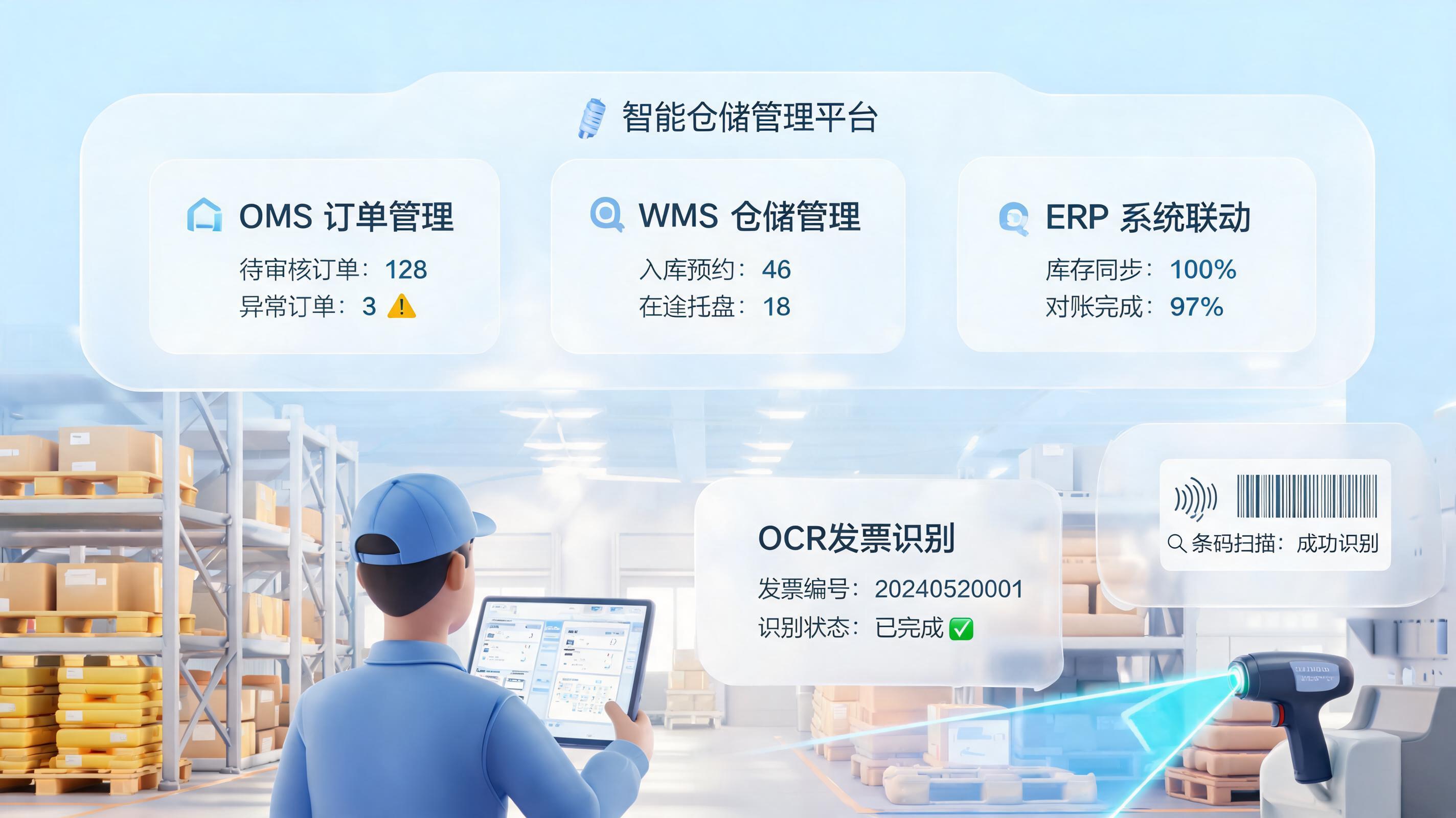 电商仓储从订单审单到入库全流程自动化方案，重构履约效率_主图