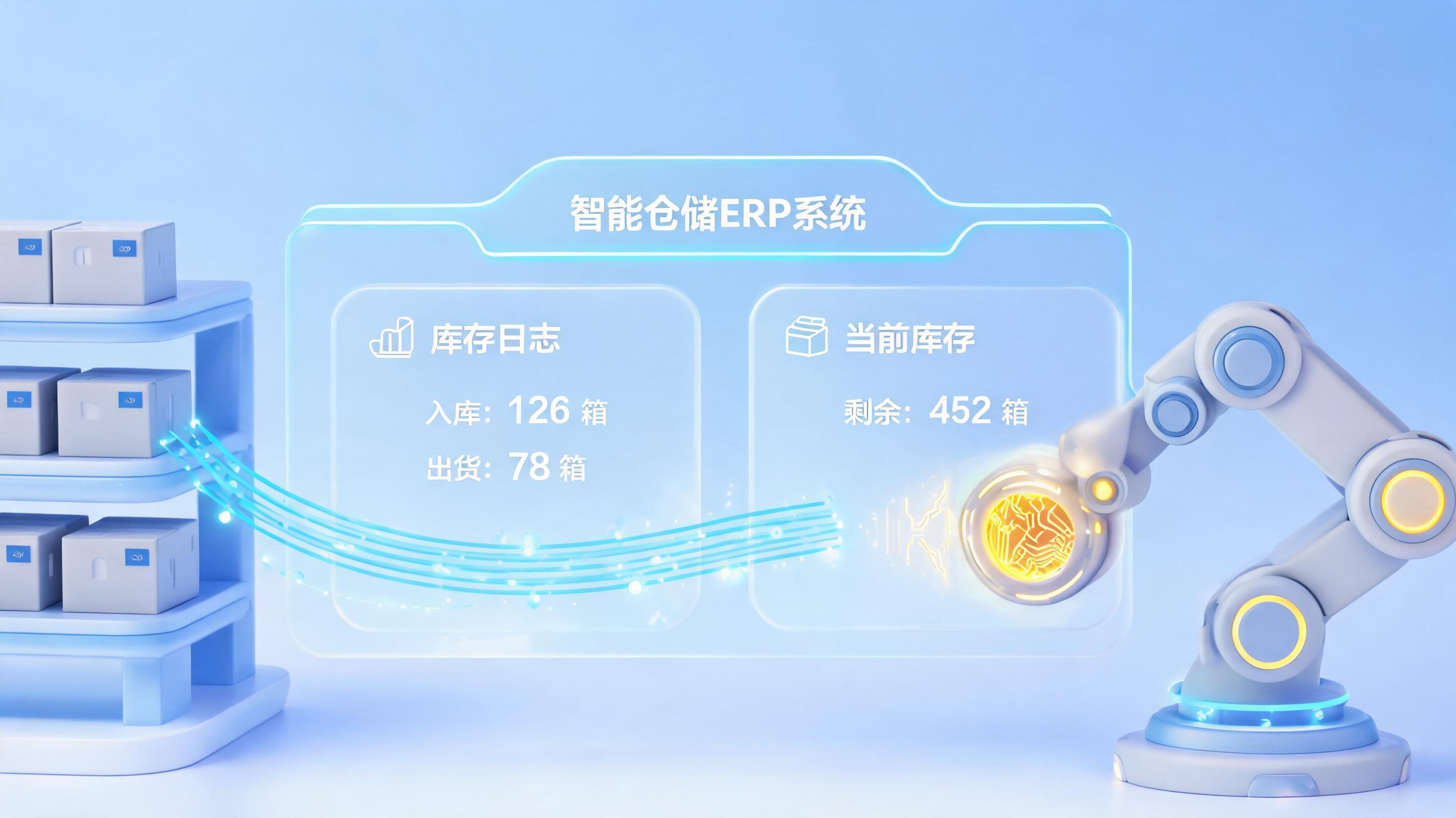 仓储流水与ERP数据怎么自动核对？智能体实现账实一致_主图