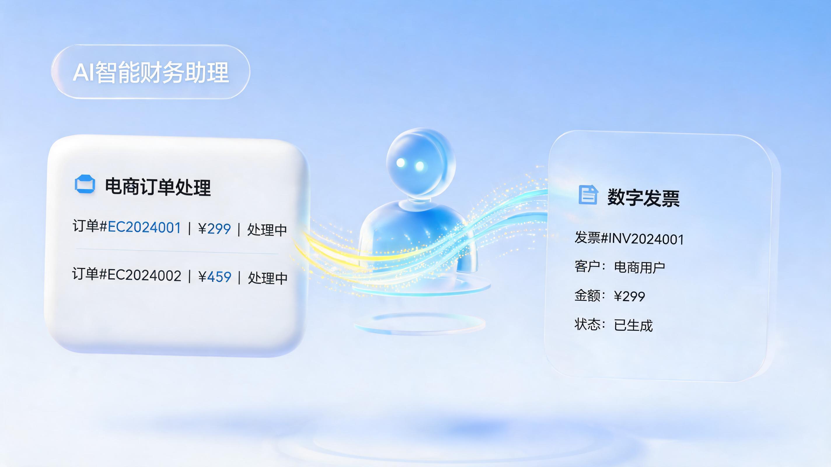 电商订单开票可以全流程自动化吗？智能体实现财务提效_主图