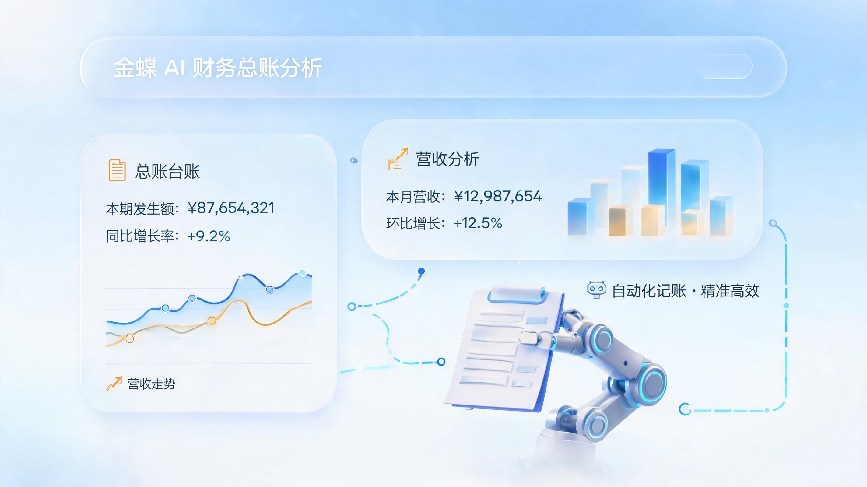 金蝶财务对账数据可以自动录入吗？实在Agent实现高效对账_主图