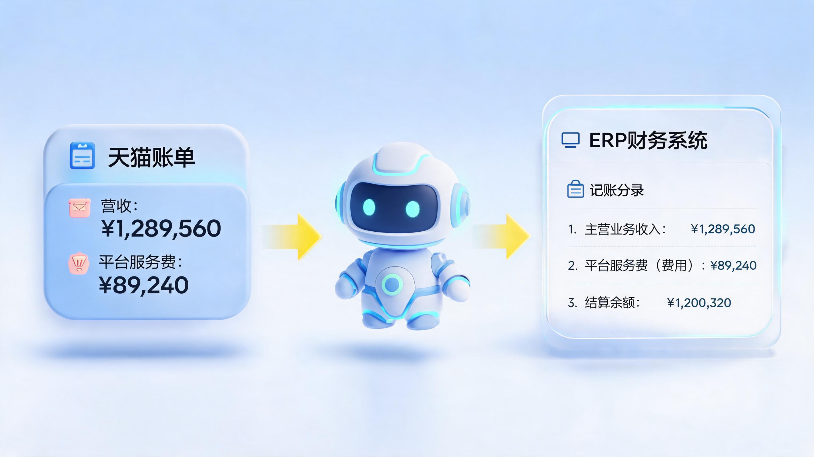 天猫账单自动化处理：会计分录智能生成教程_主图