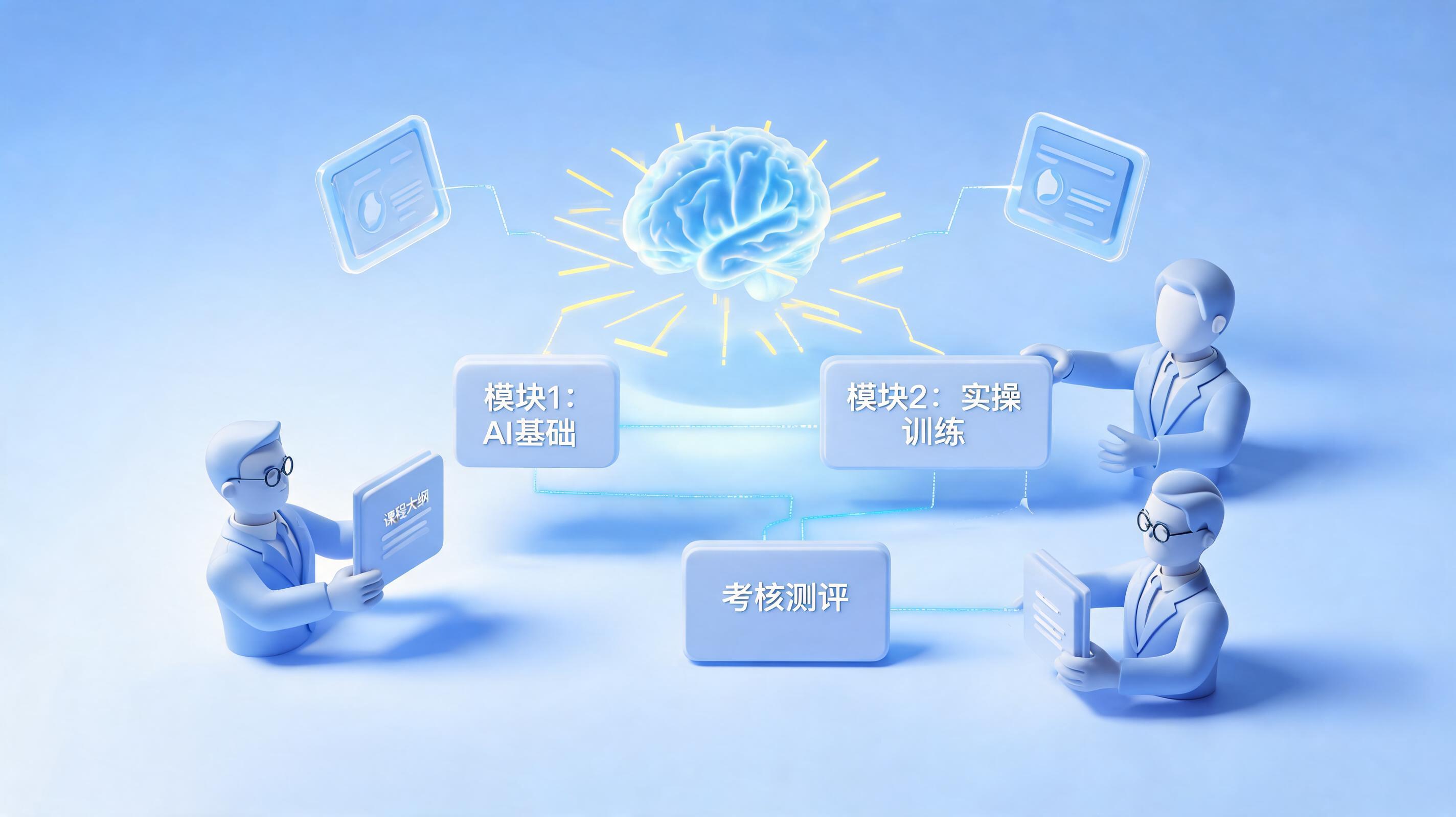 开箱即用企业培训课程体系搭建指南：AI智能体驱动人才培养_主图